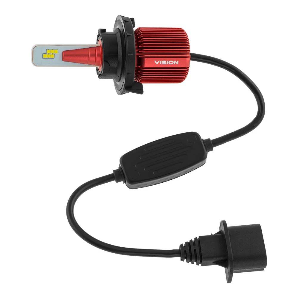 VISION H13 High/Low CSP LED Conversion Kit 6500K White 8000/5000 Lumens 50/30 Watts - Image 3
