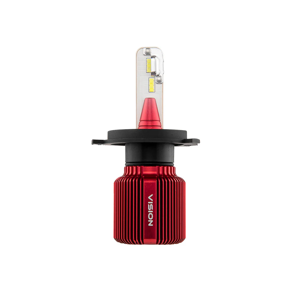 VISION H4 High/Low CSP LED Conversion Kit 6500K White 8000/5000 Lumens 50/30 Watts - Image 3