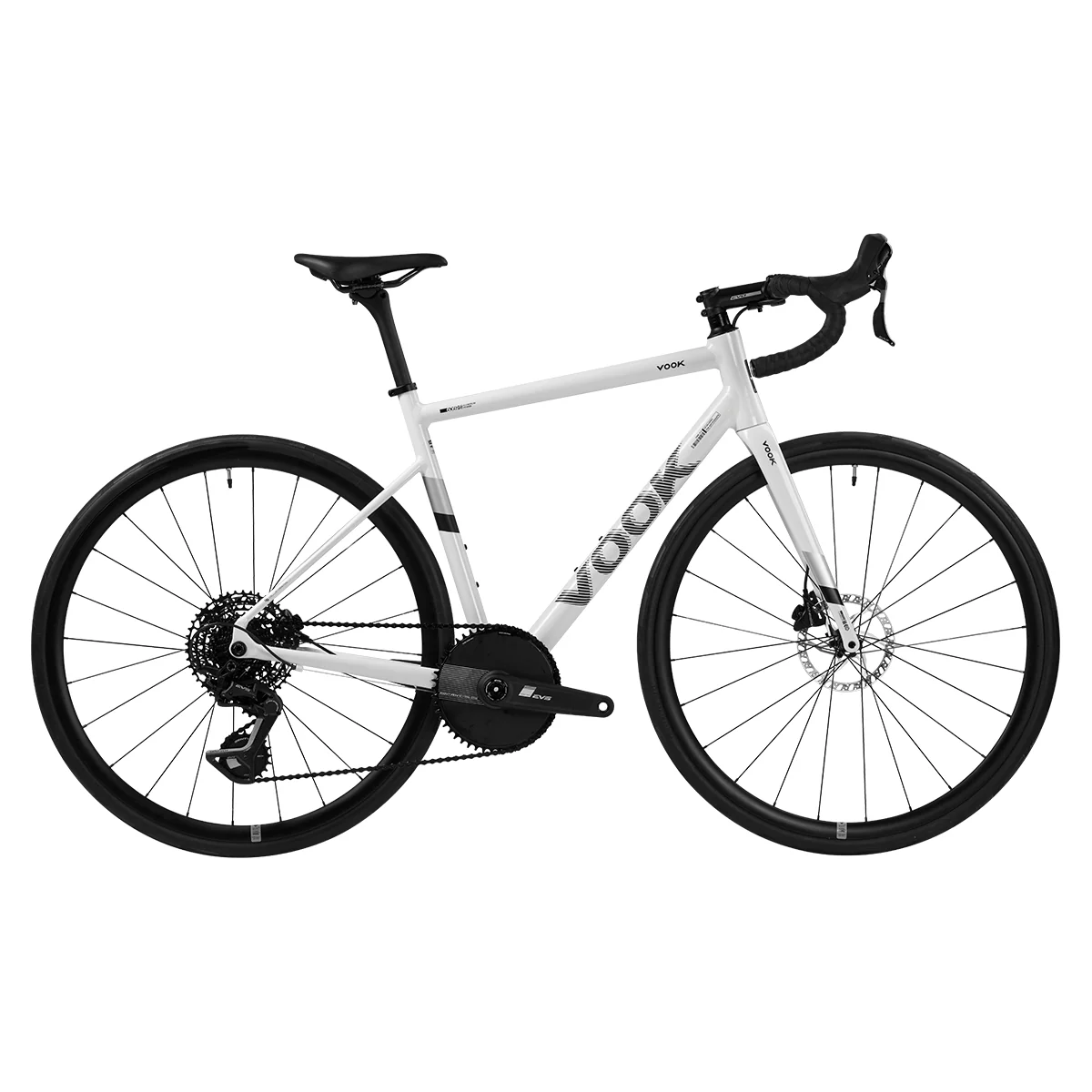 VOOK ONE 2.0 Road Bike Lightweight 7.8kg, 1290g aluminum frame + 345g carbon fork - Image 4
