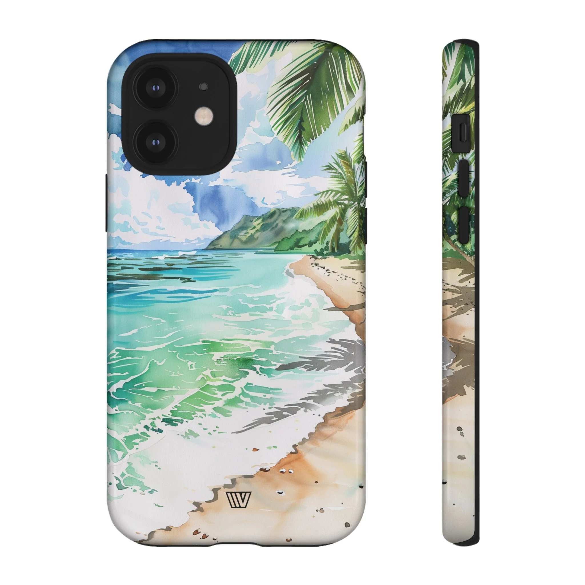 WATERCOLOR BEACH | Tough Phone Case - Image 11