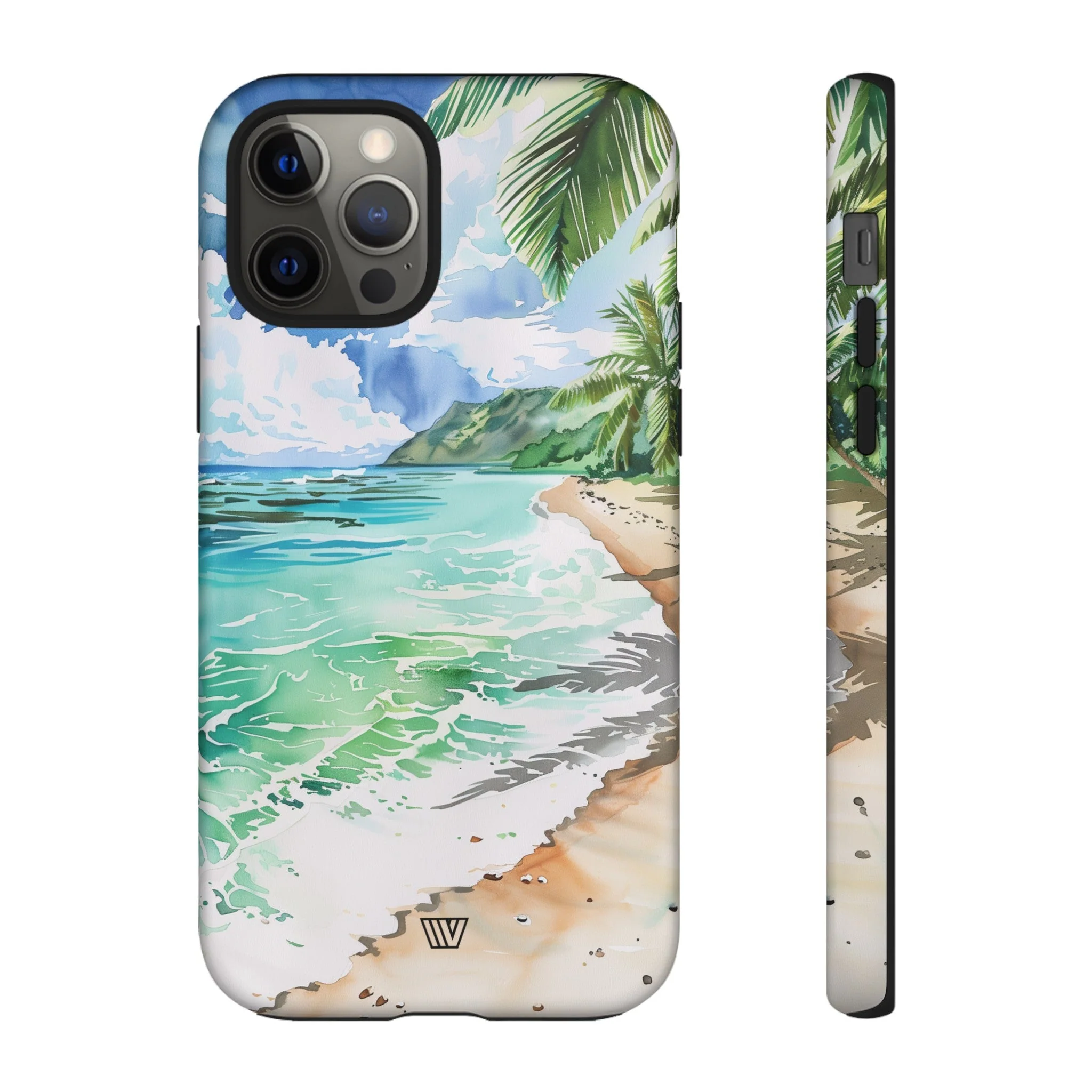 WATERCOLOR BEACH | Tough Phone Case - Image 14