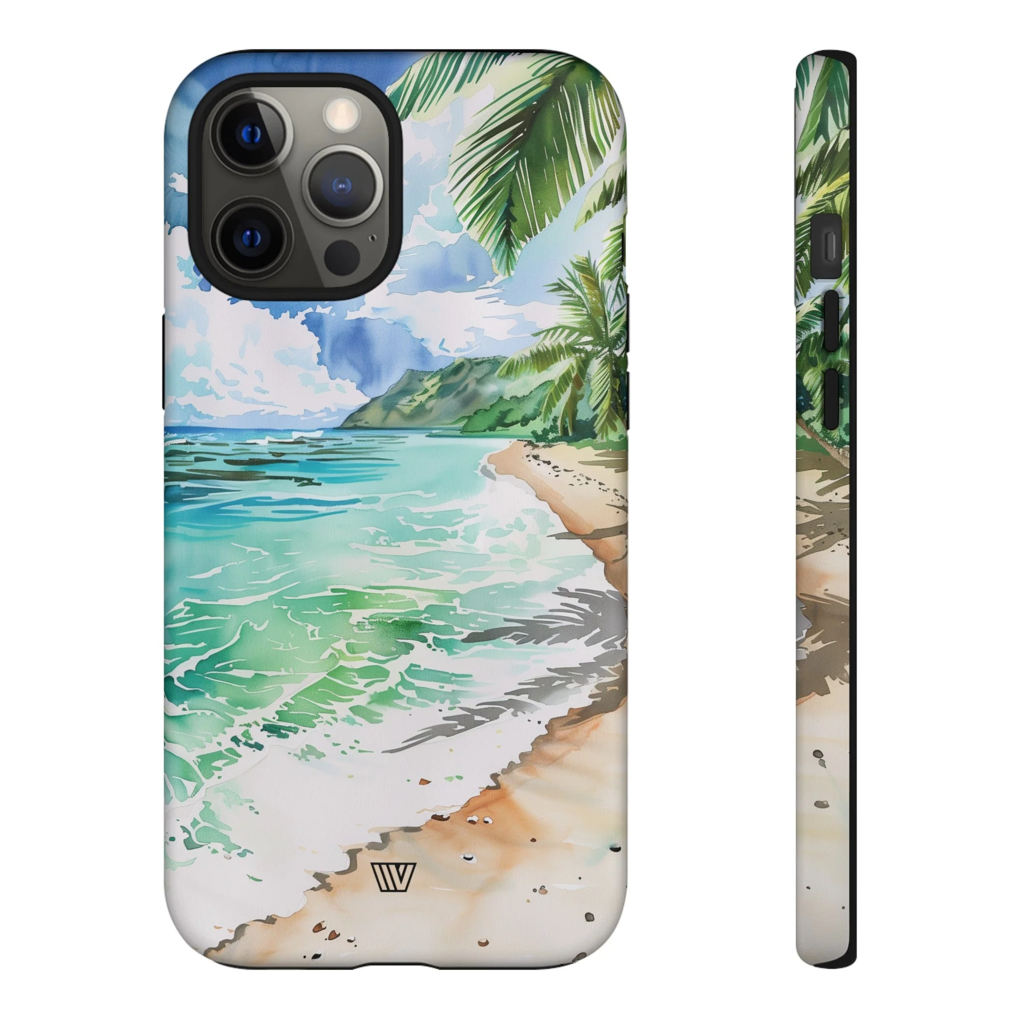 WATERCOLOR BEACH | Tough Phone Case - Image 16