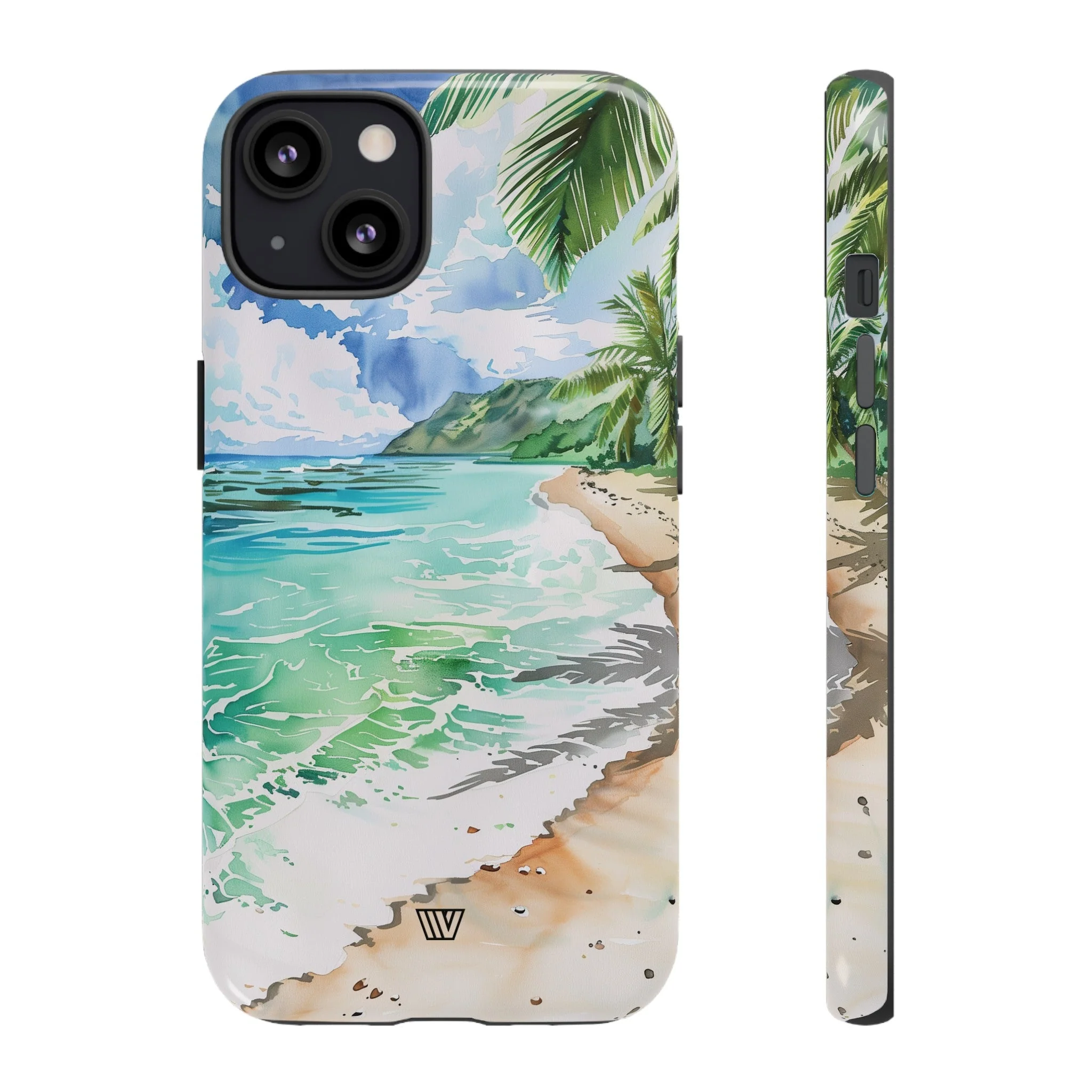 WATERCOLOR BEACH | Tough Phone Case - Image 17