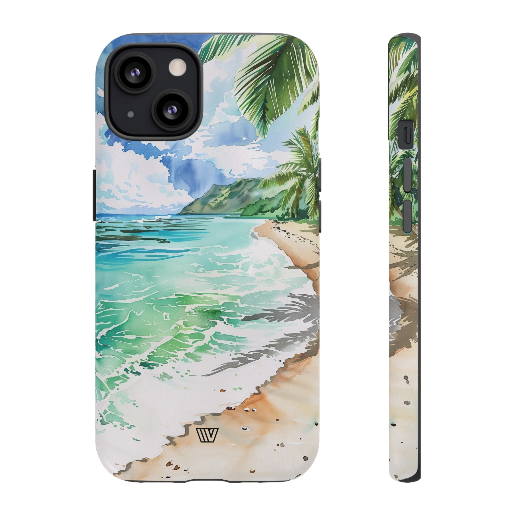 WATERCOLOR BEACH | Tough Phone Case - Image 18
