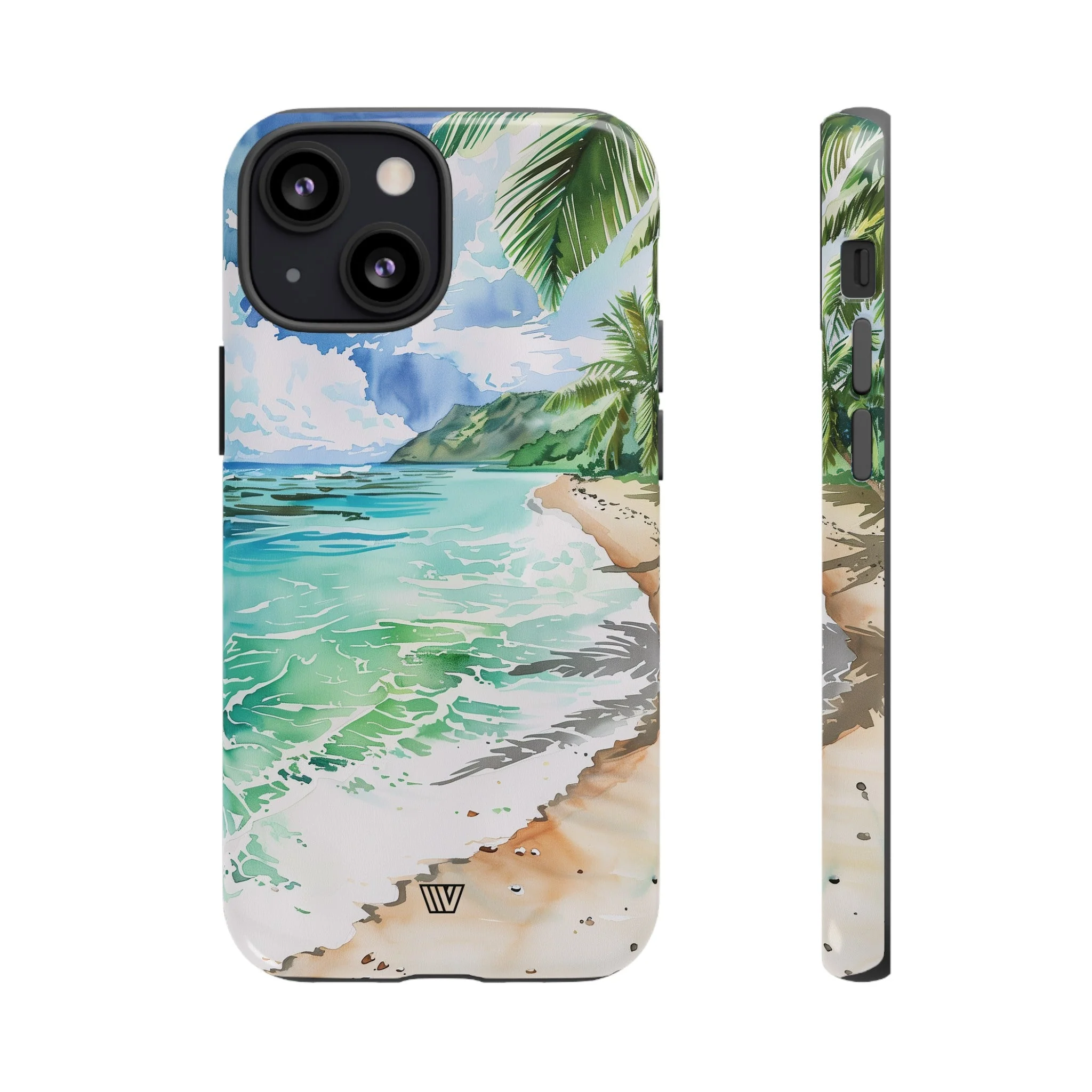 WATERCOLOR BEACH | Tough Phone Case - Image 19