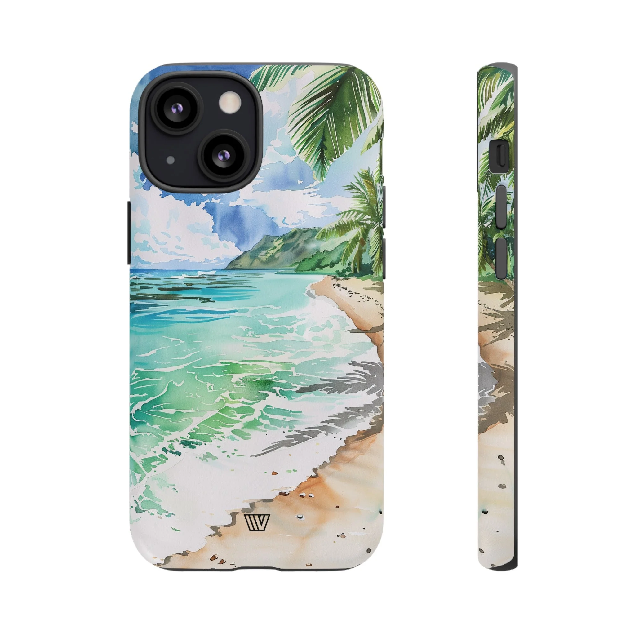 WATERCOLOR BEACH | Tough Phone Case - Image 20