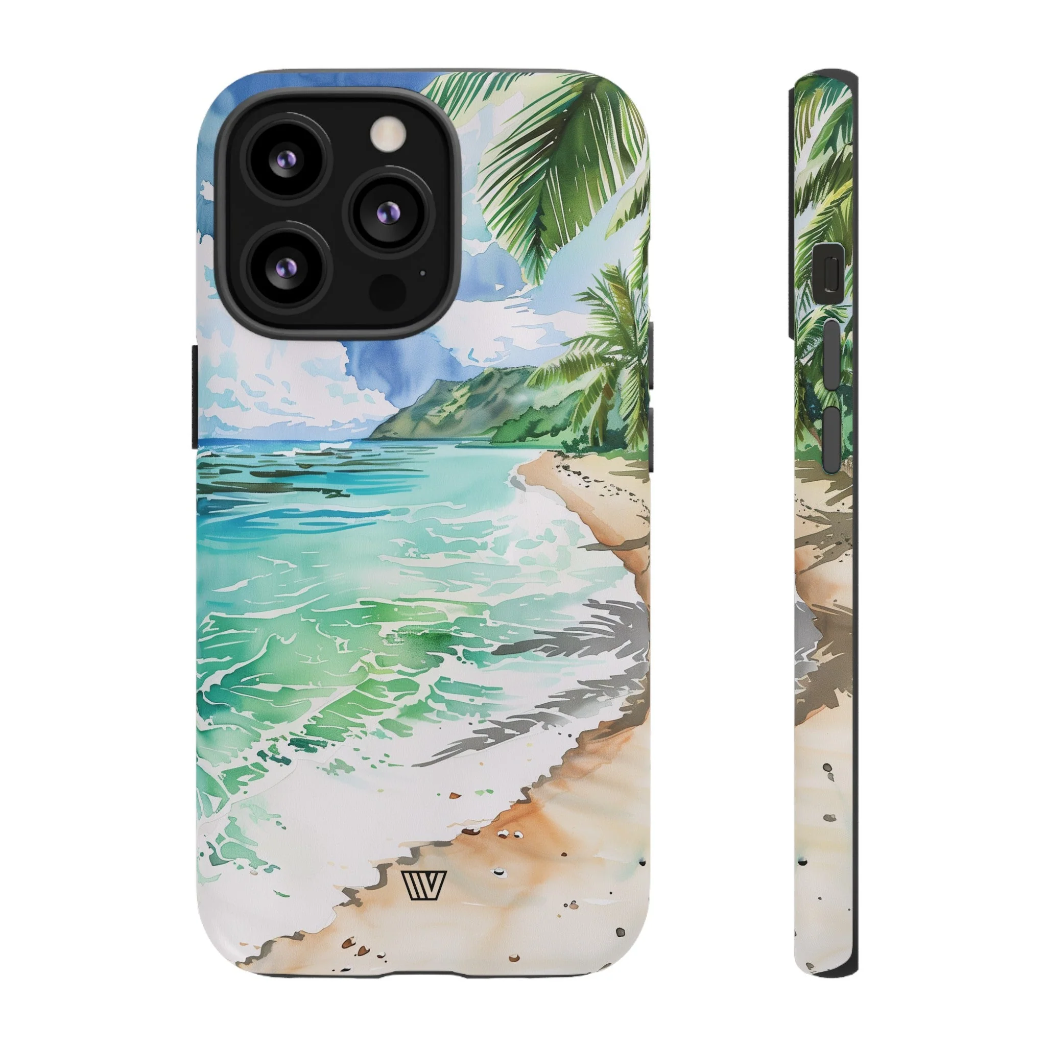 WATERCOLOR BEACH | Tough Phone Case - Image 22