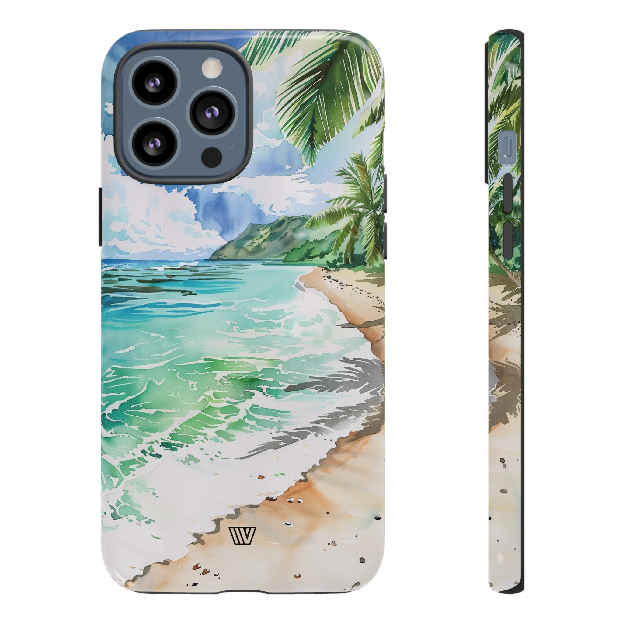 WATERCOLOR BEACH | Tough Phone Case - Image 23