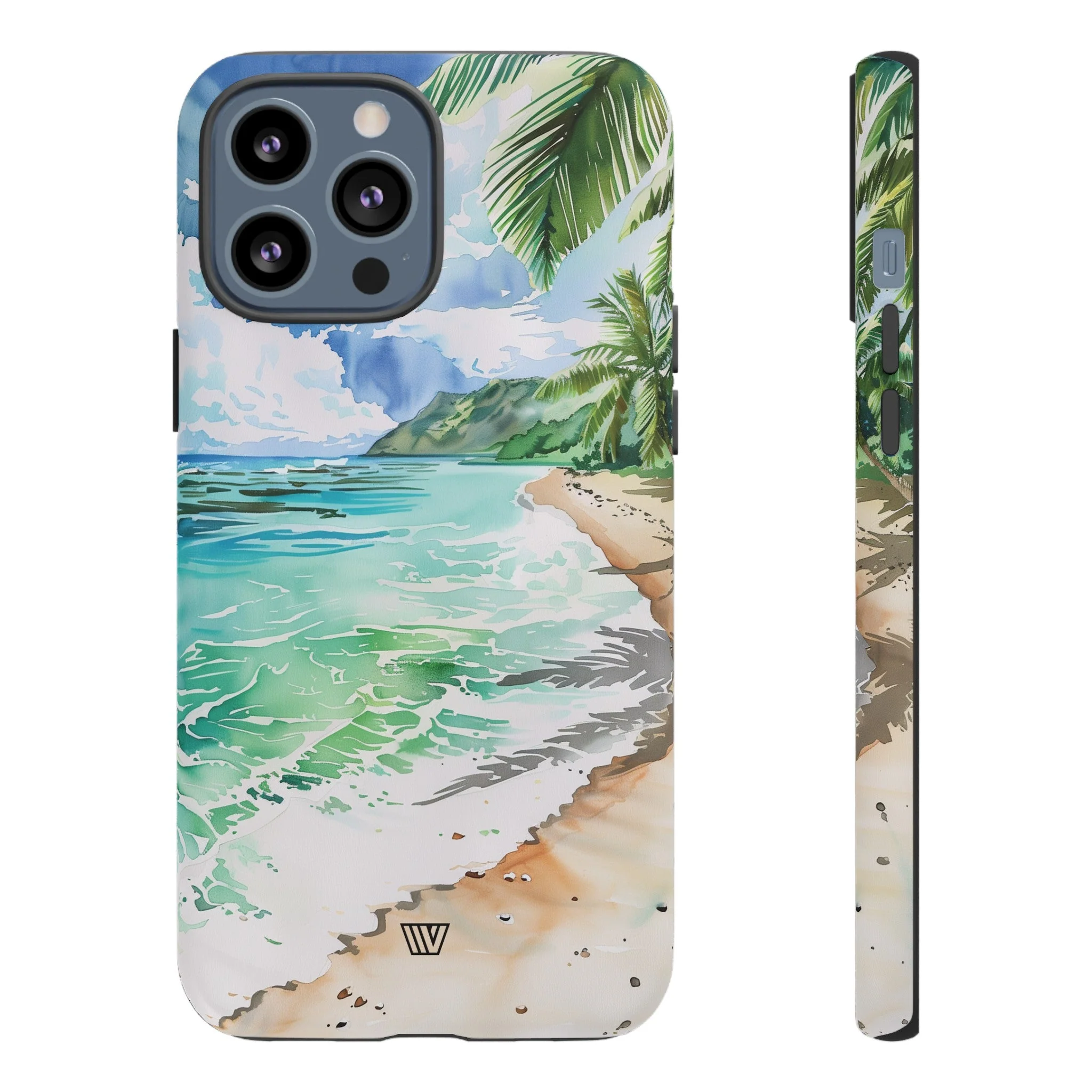 WATERCOLOR BEACH | Tough Phone Case - Image 24