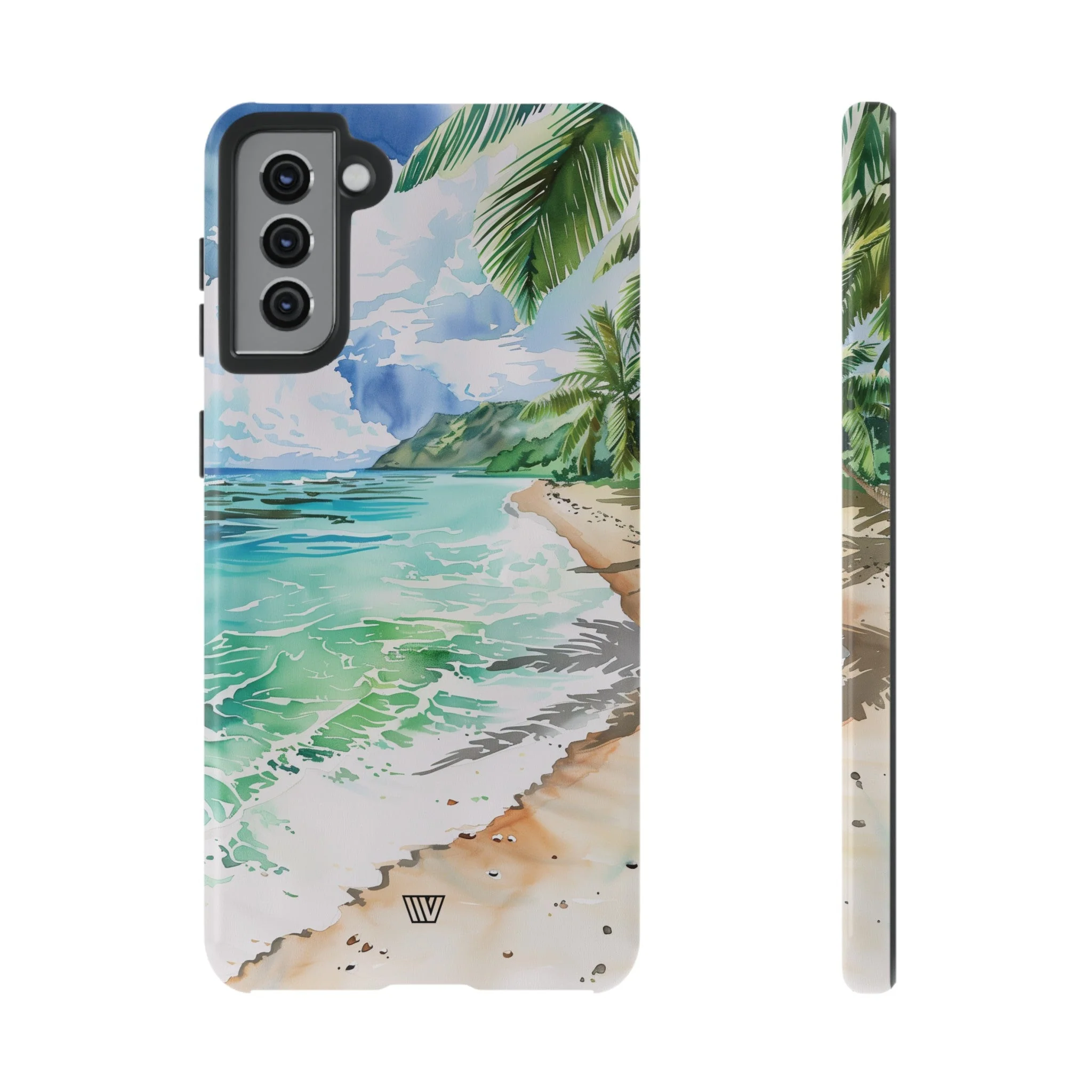 WATERCOLOR BEACH | Tough Phone Case - Image 27