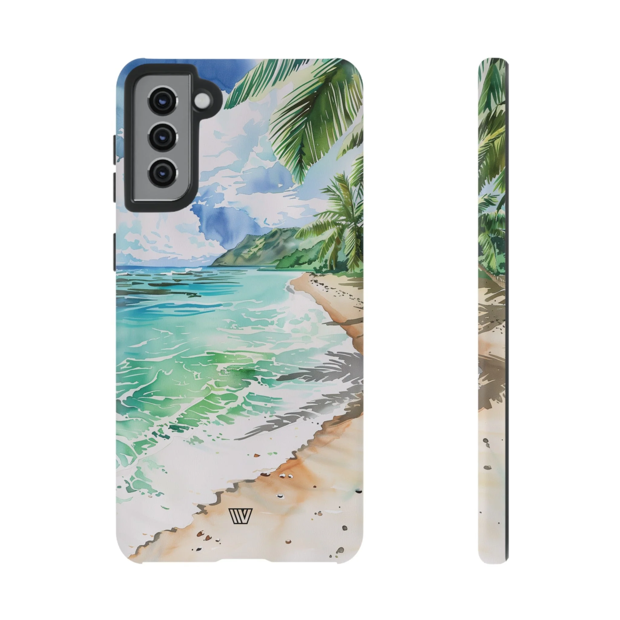 WATERCOLOR BEACH | Tough Phone Case - Image 28
