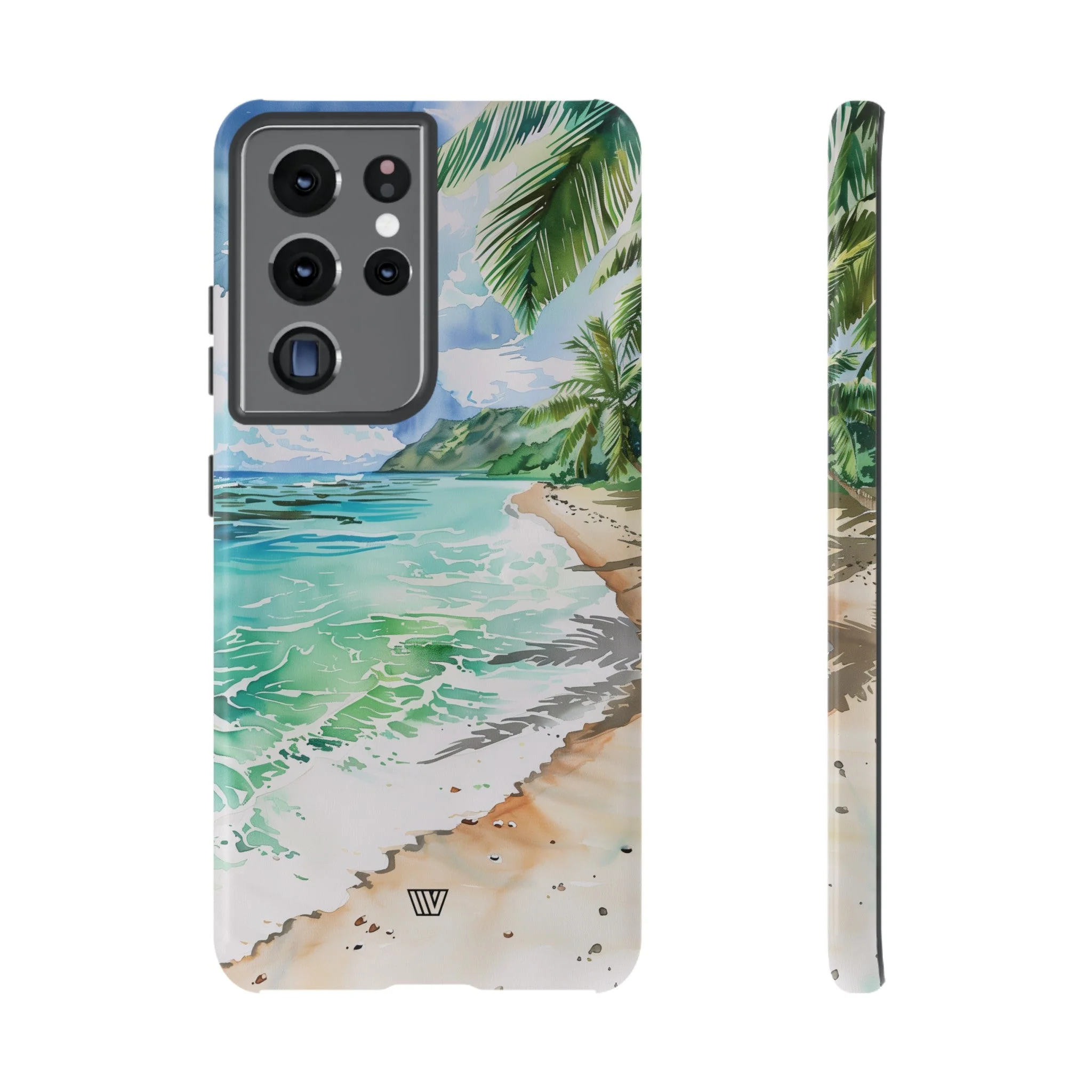 WATERCOLOR BEACH | Tough Phone Case - Image 29