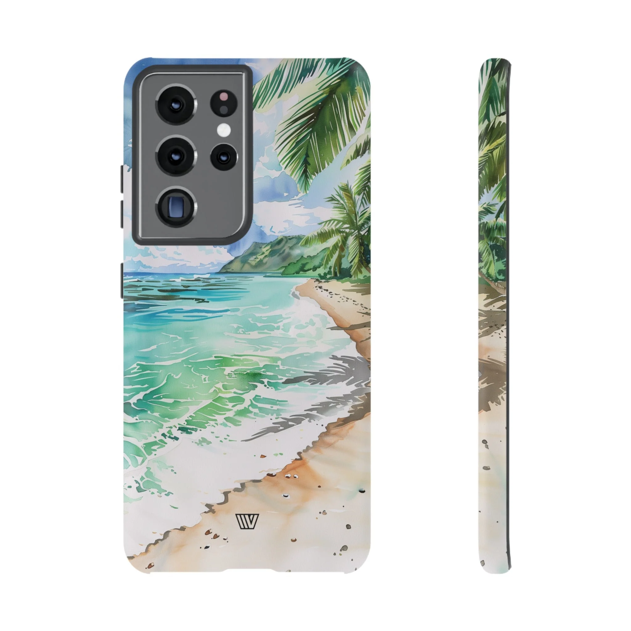 WATERCOLOR BEACH | Tough Phone Case - Image 30