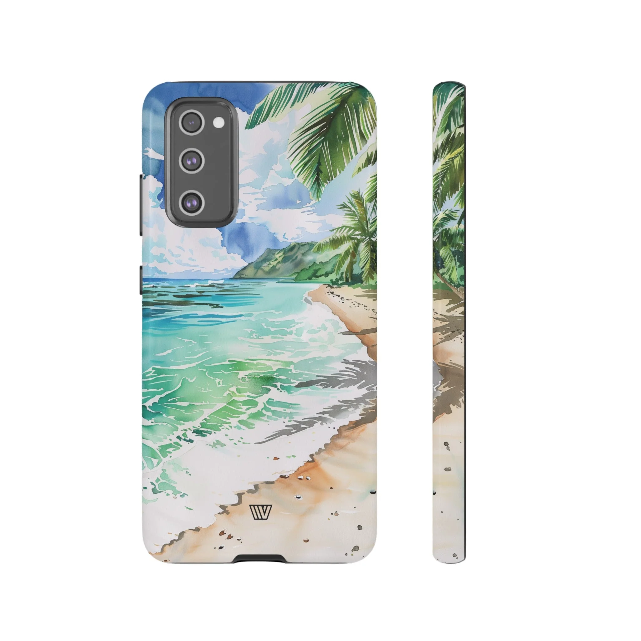 WATERCOLOR BEACH | Tough Phone Case - Image 31