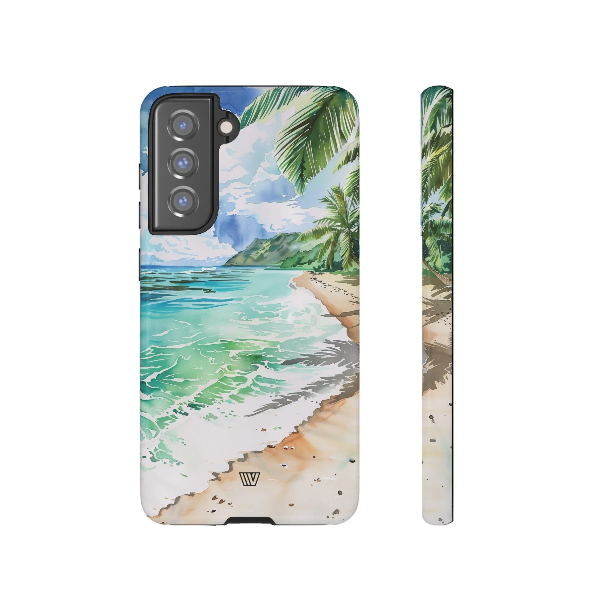 WATERCOLOR BEACH | Tough Phone Case - Image 33