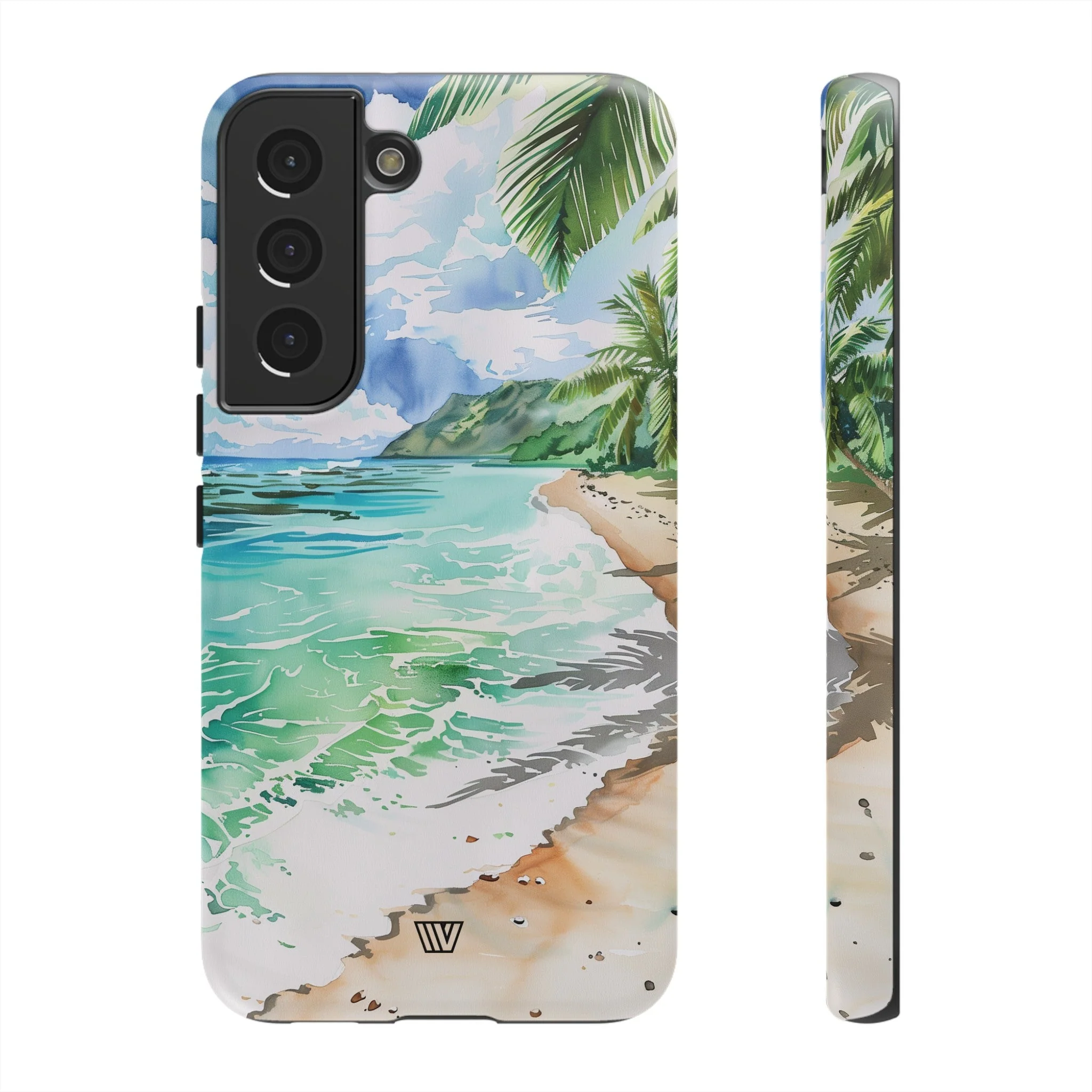 WATERCOLOR BEACH | Tough Phone Case - Image 36