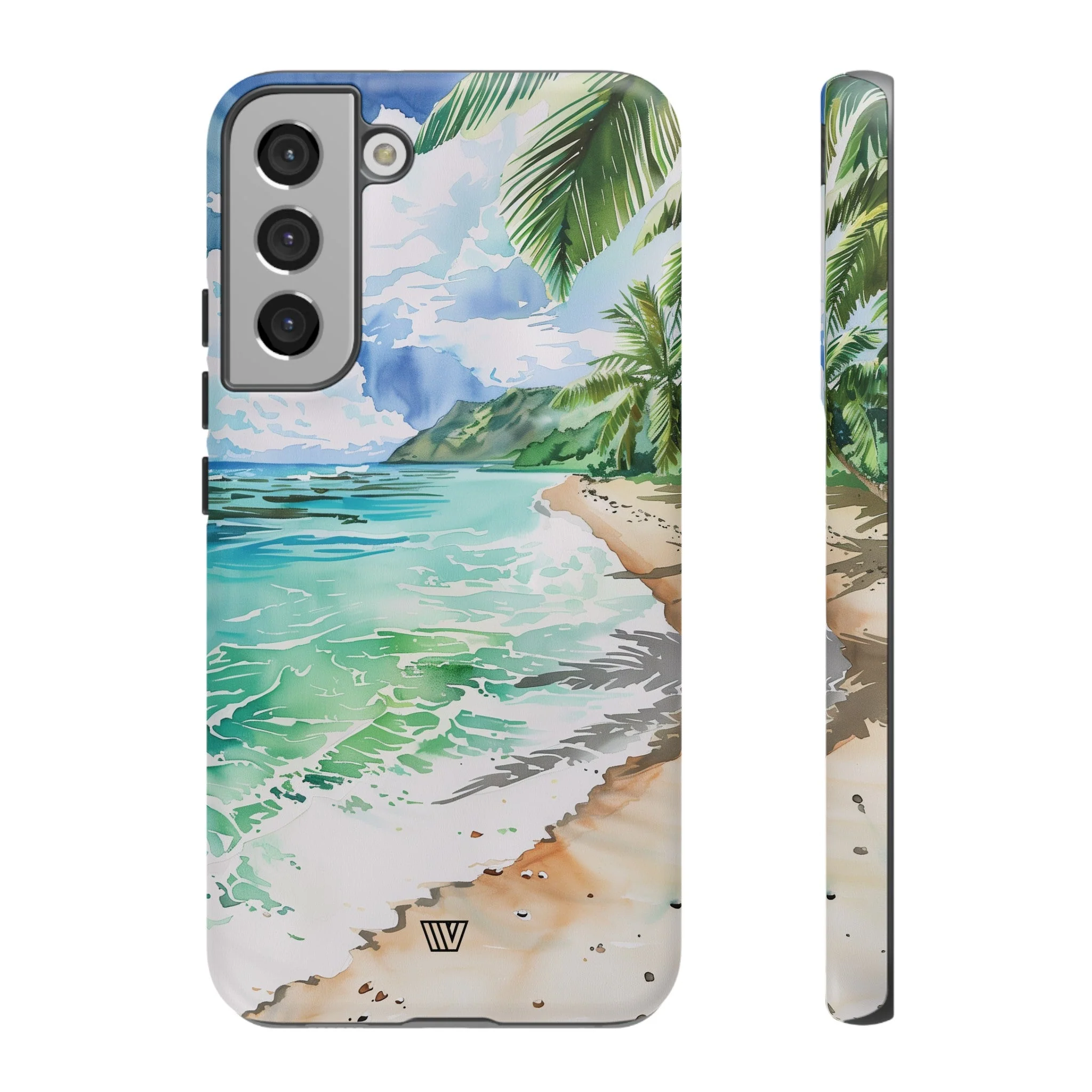 WATERCOLOR BEACH | Tough Phone Case - Image 38