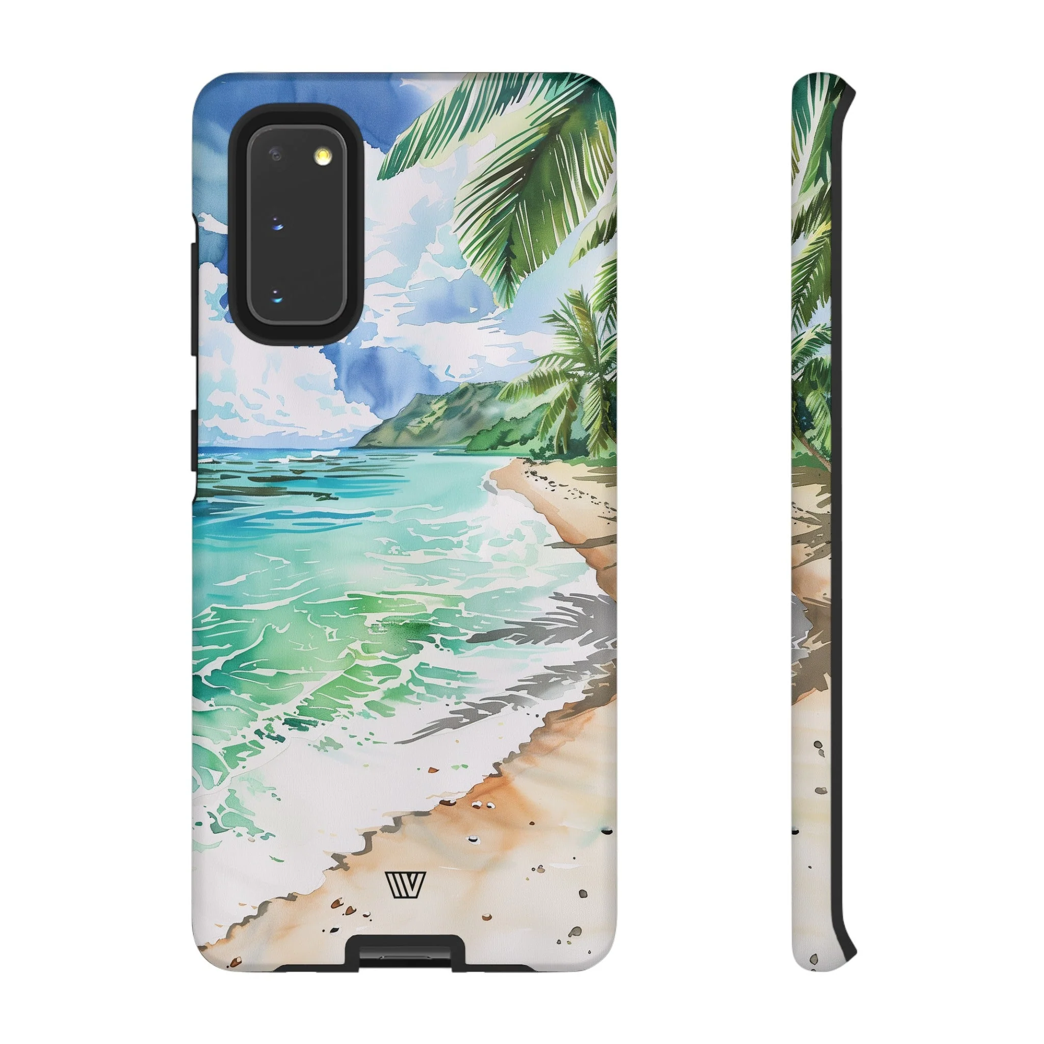 WATERCOLOR BEACH | Tough Phone Case - Image 4