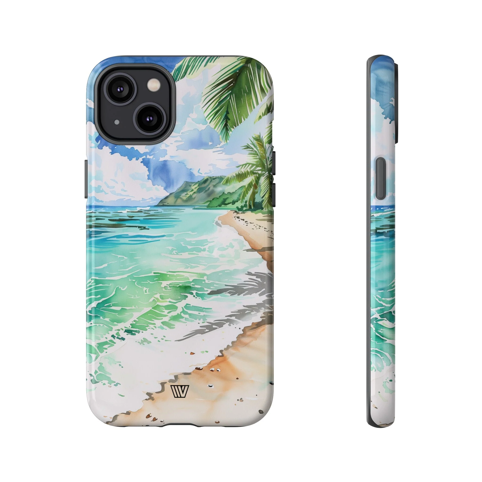 WATERCOLOR BEACH | Tough Phone Case - Image 44