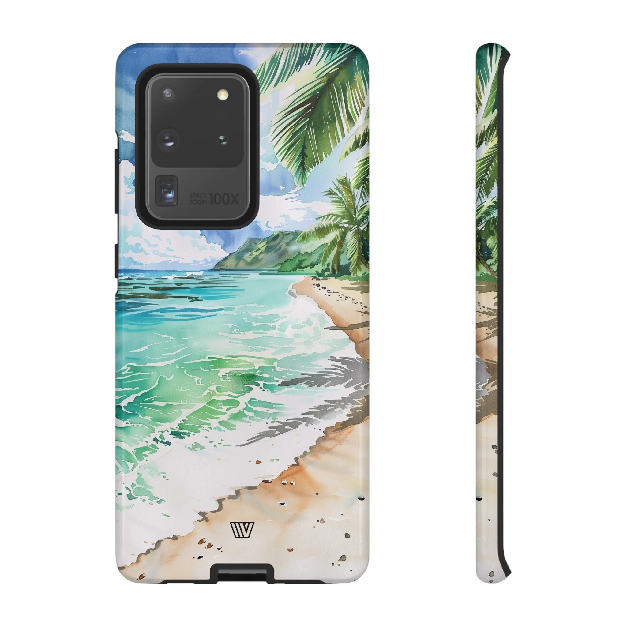 WATERCOLOR BEACH | Tough Phone Case - Image 5