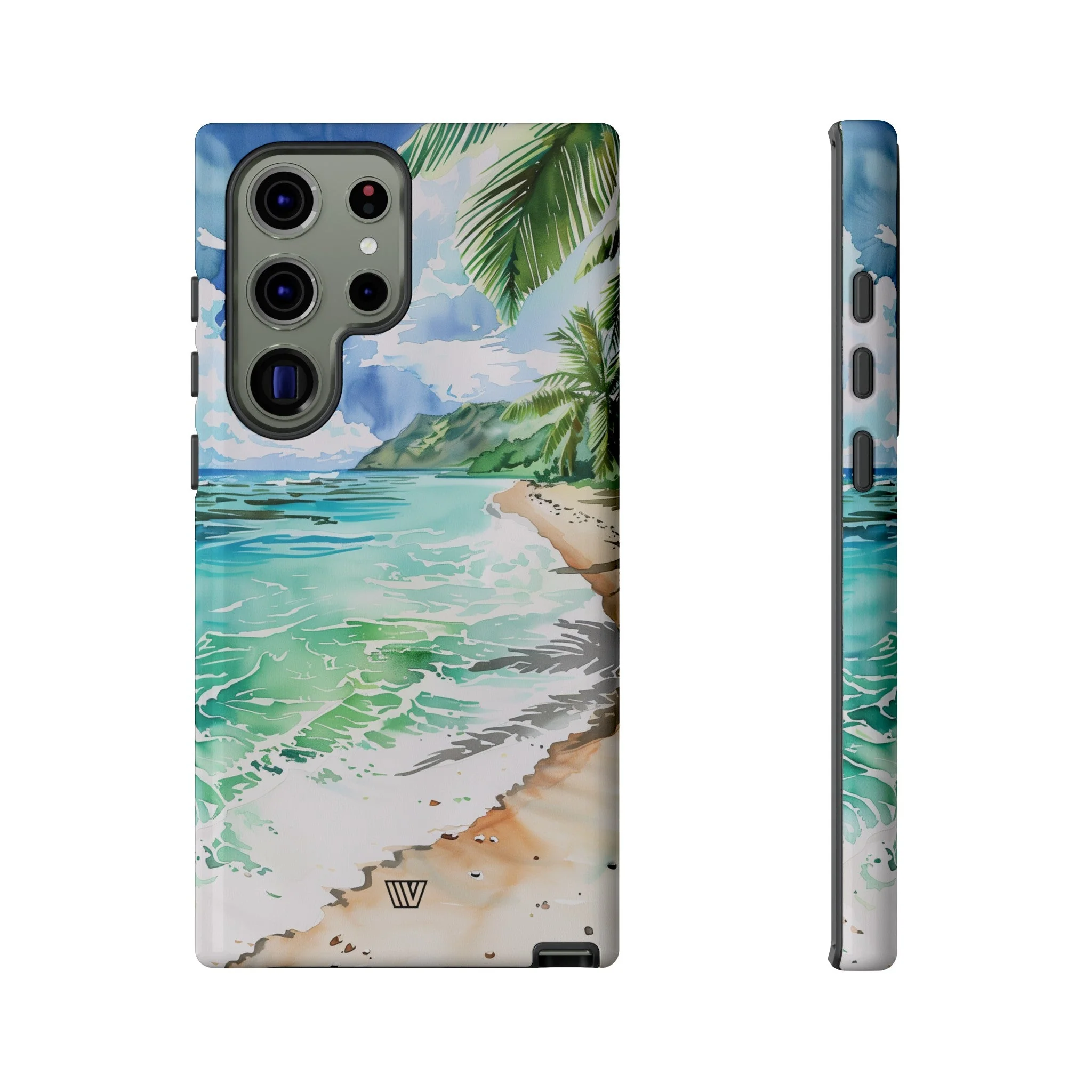 WATERCOLOR BEACH | Tough Phone Case - Image 52