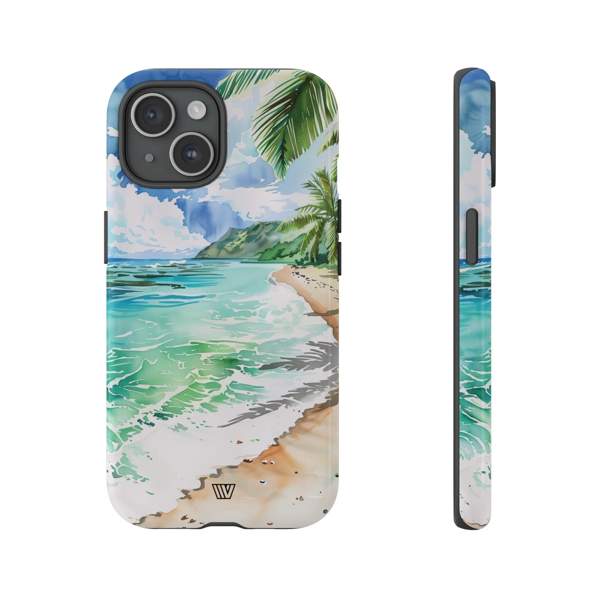 WATERCOLOR BEACH | Tough Phone Case - Image 56