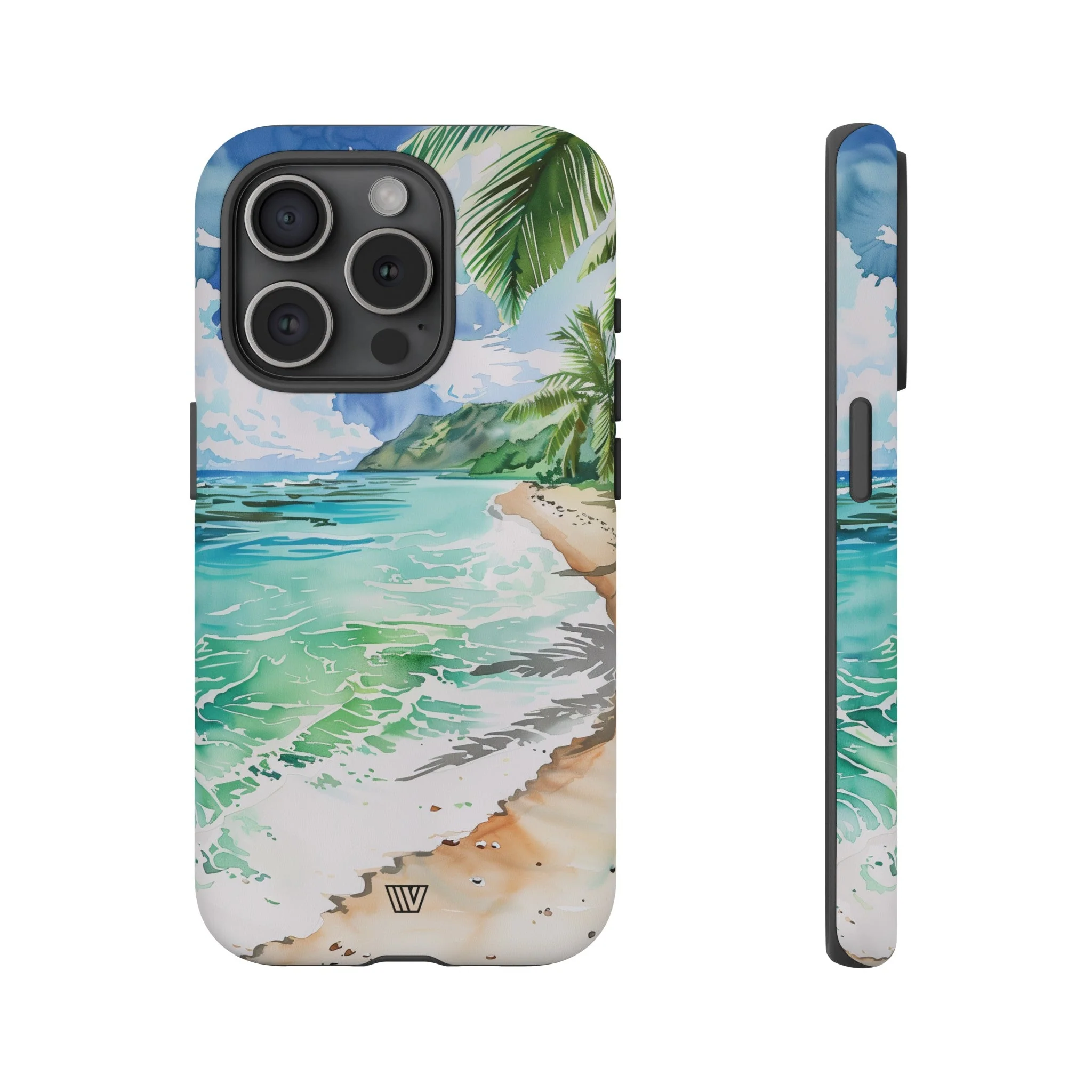 WATERCOLOR BEACH | Tough Phone Case - Image 61