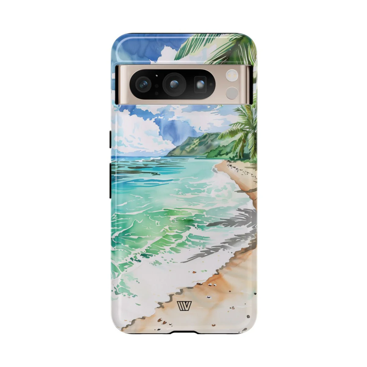 WATERCOLOR BEACH | Tough Phone Case - Image 64