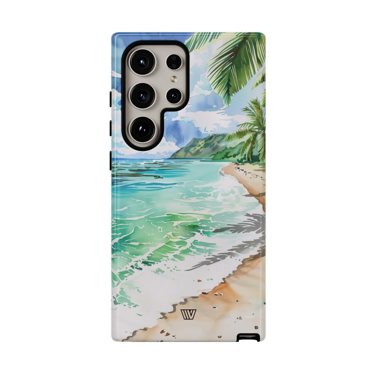 WATERCOLOR BEACH | Tough Phone Case - Image 68