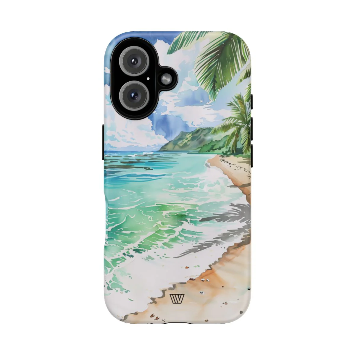 WATERCOLOR BEACH | Tough Phone Case - Image 71