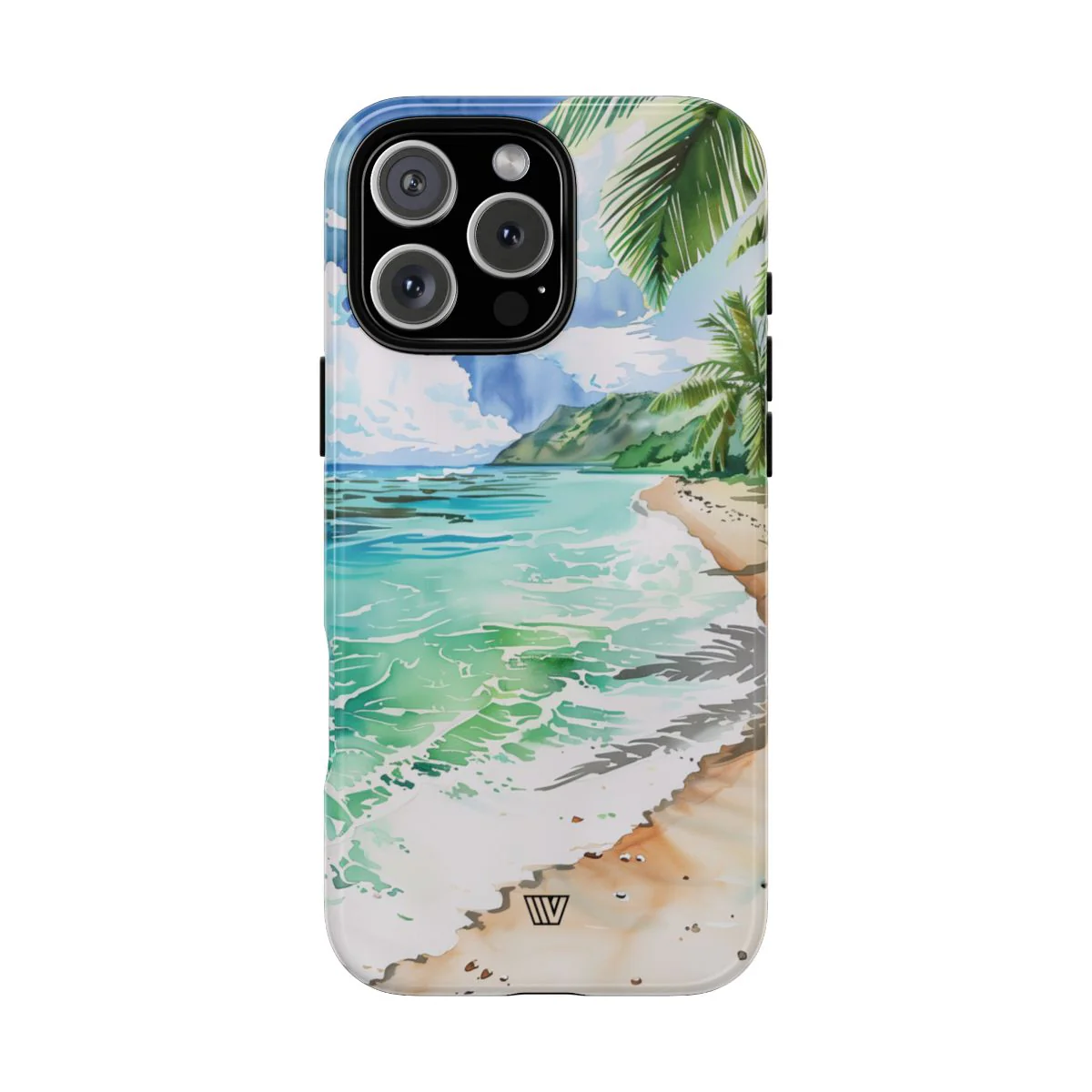 WATERCOLOR BEACH | Tough Phone Case - Image 76