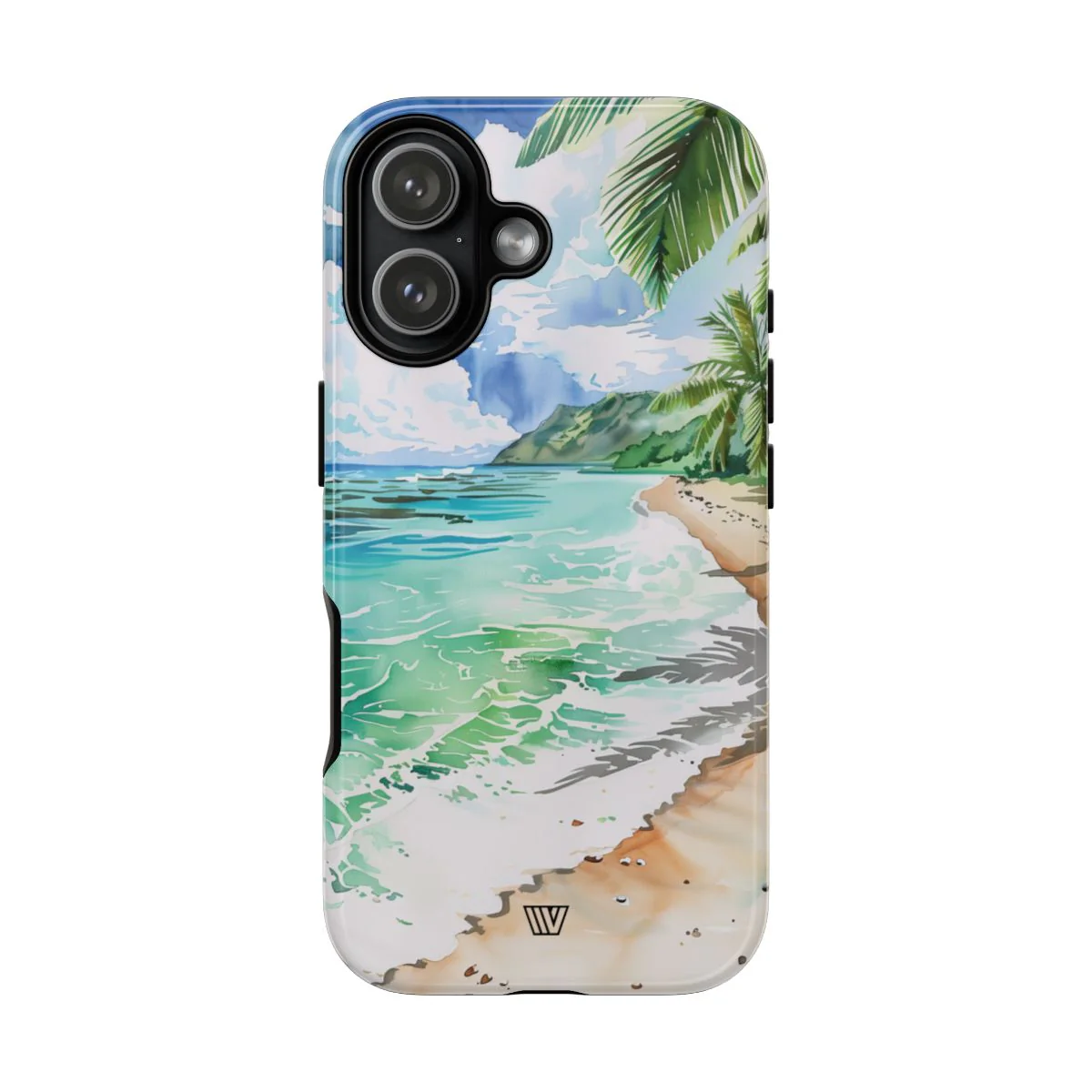 WATERCOLOR BEACH | Tough Phone Case - Image 79