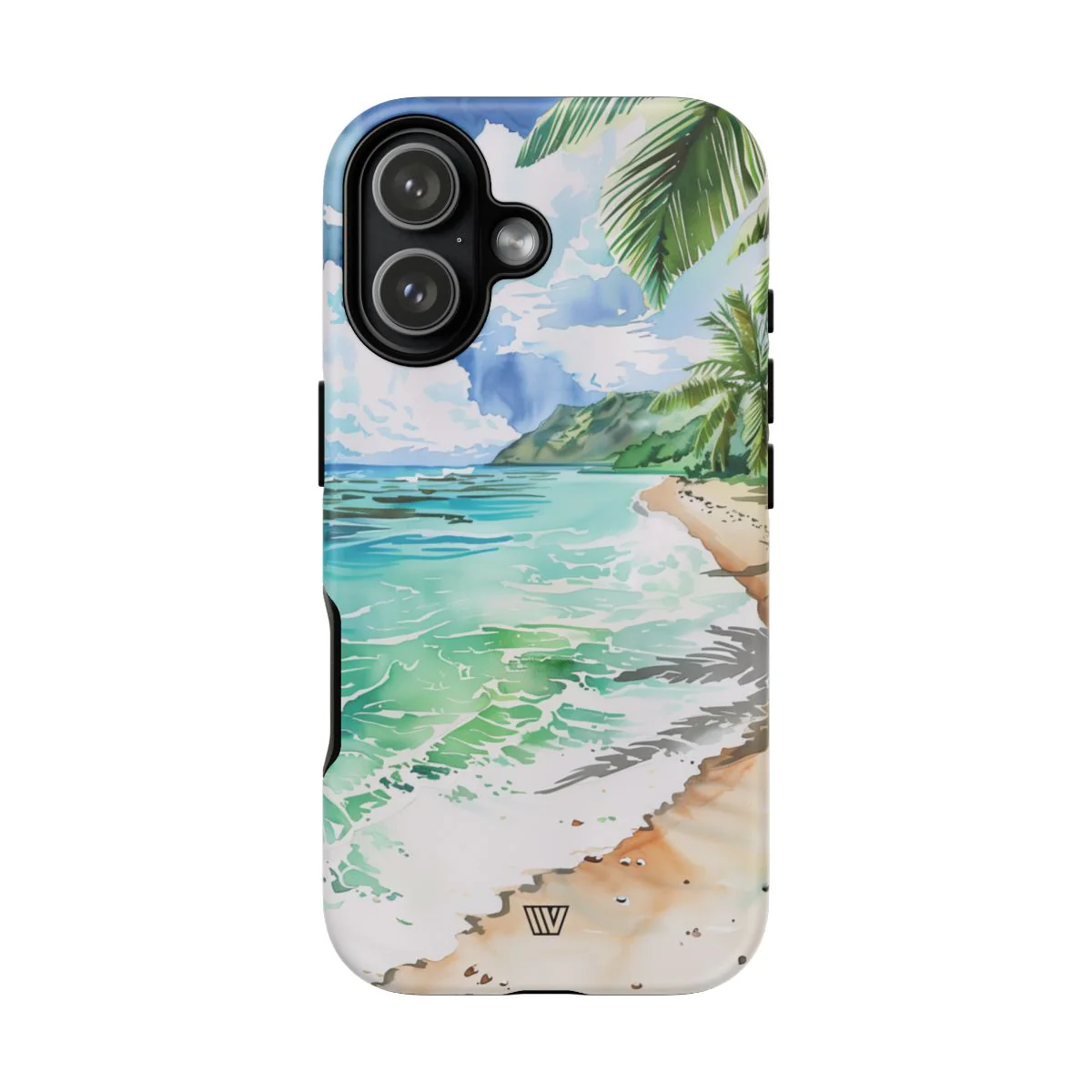 WATERCOLOR BEACH | Tough Phone Case - Image 80