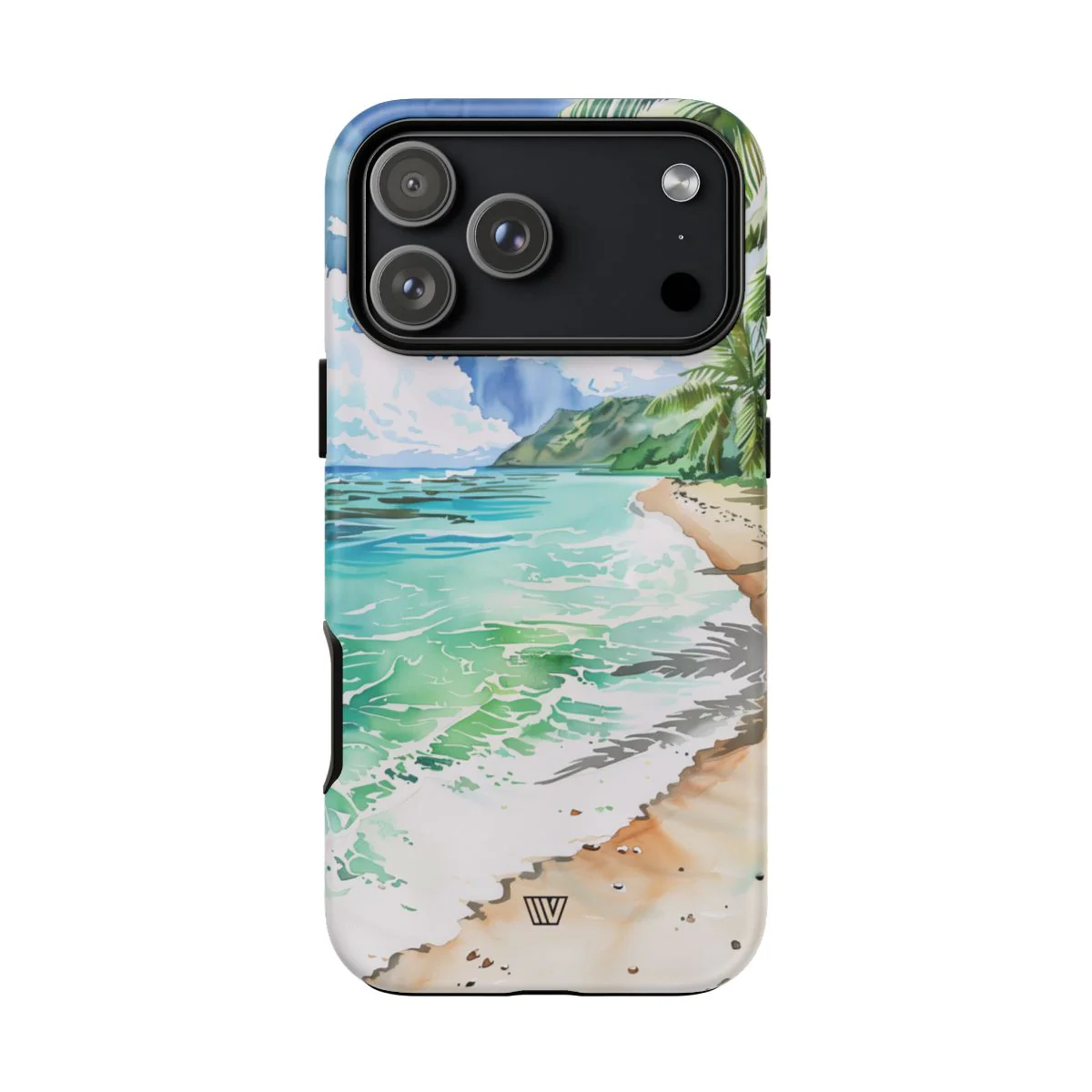 WATERCOLOR BEACH | Tough Phone Case - Image 86