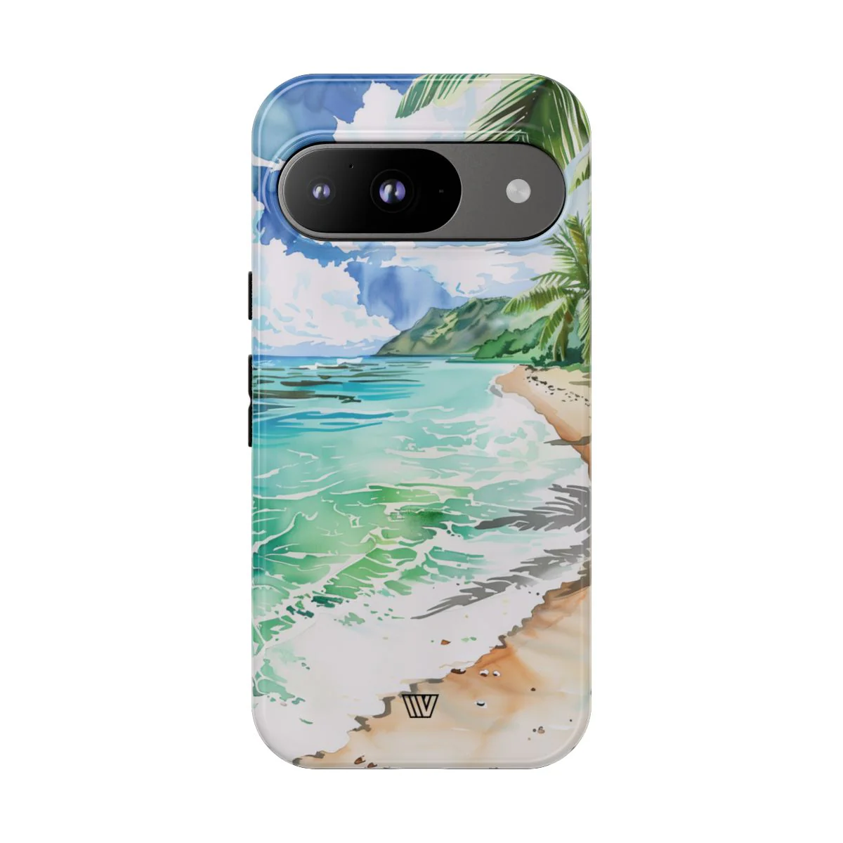 WATERCOLOR BEACH | Tough Phone Case - Image 87