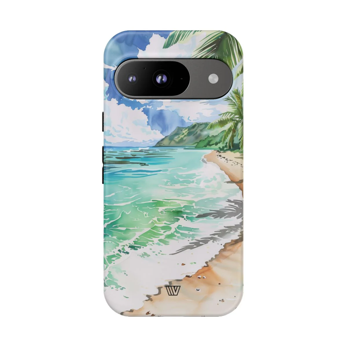 WATERCOLOR BEACH | Tough Phone Case - Image 88