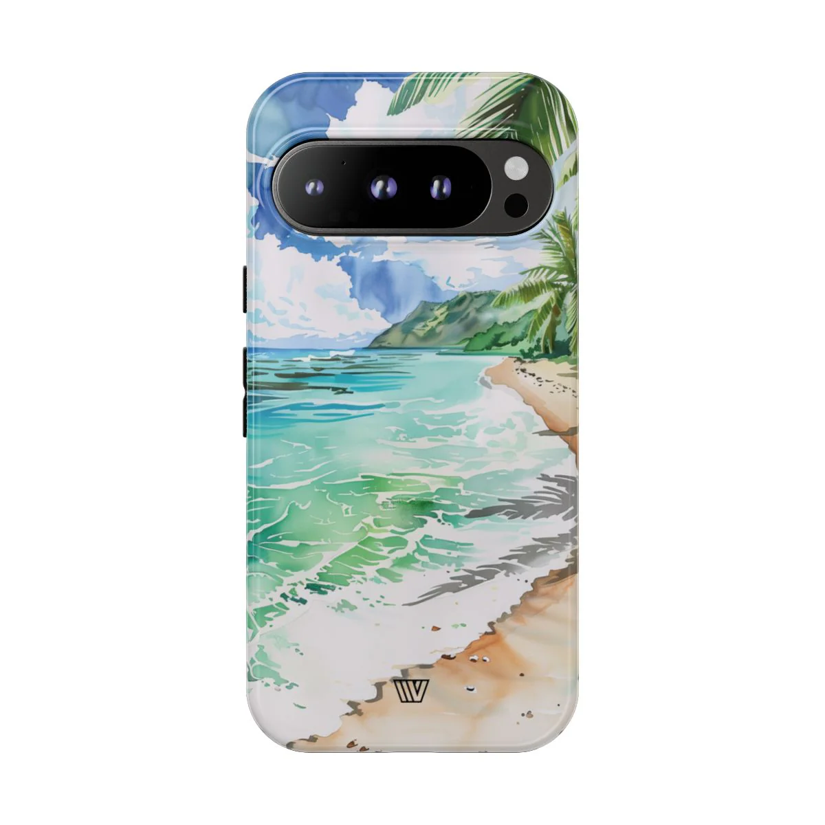 WATERCOLOR BEACH | Tough Phone Case - Image 89