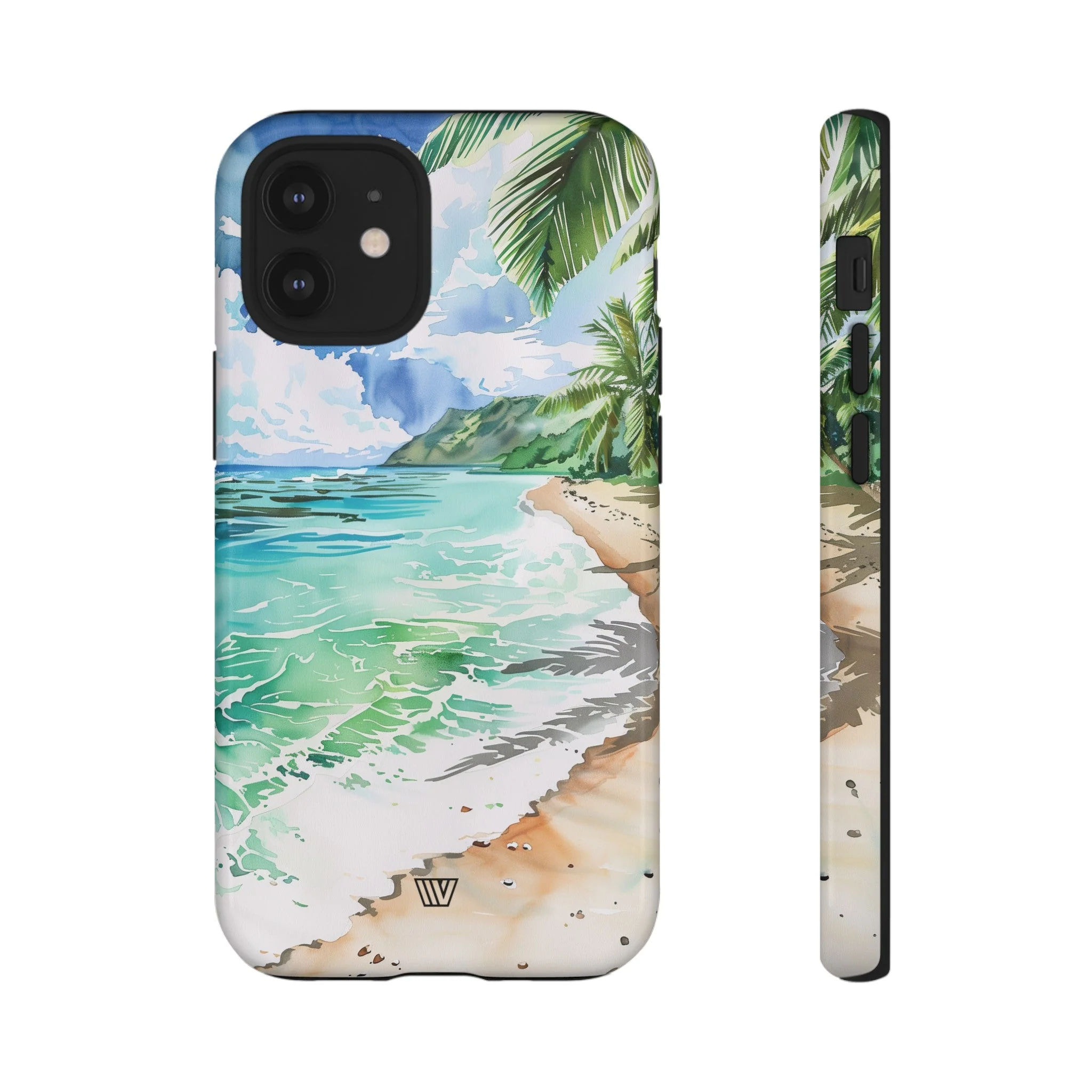 WATERCOLOR BEACH | Tough Phone Case - Image 9