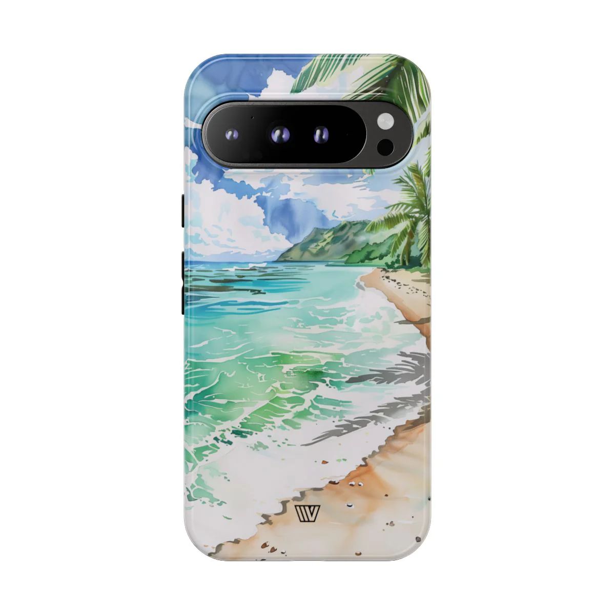 WATERCOLOR BEACH | Tough Phone Case - Image 91