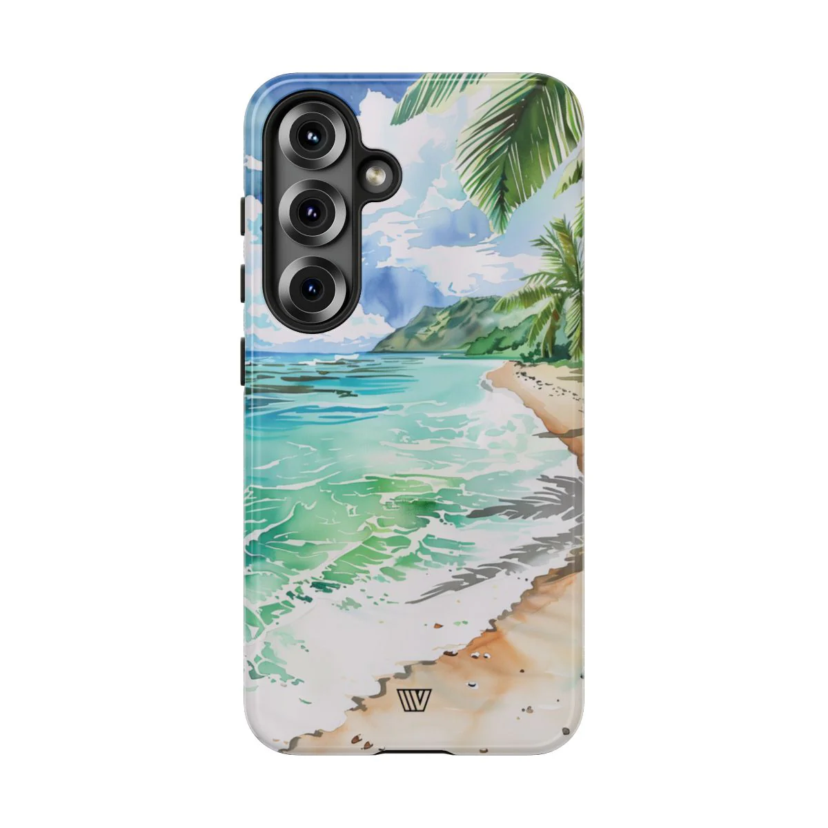 WATERCOLOR BEACH | Tough Phone Case - Image 93