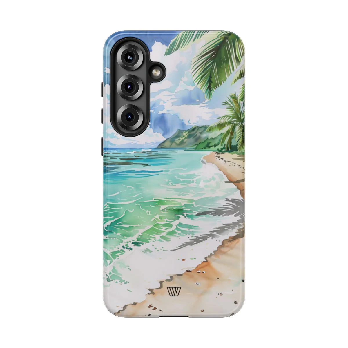 WATERCOLOR BEACH | Tough Phone Case - Image 95