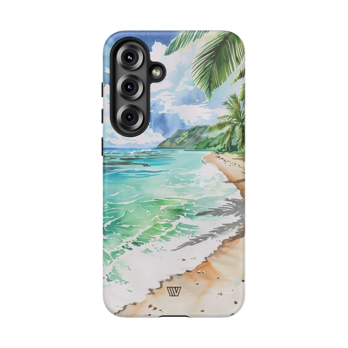 WATERCOLOR BEACH | Tough Phone Case - Image 96