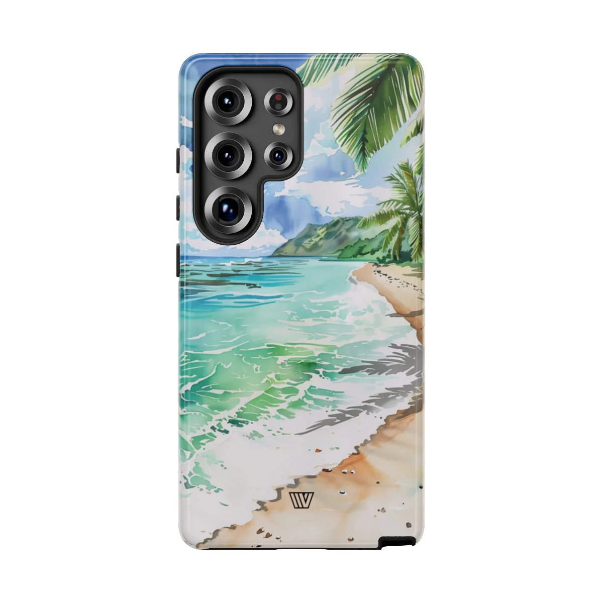 WATERCOLOR BEACH | Tough Phone Case - Image 97