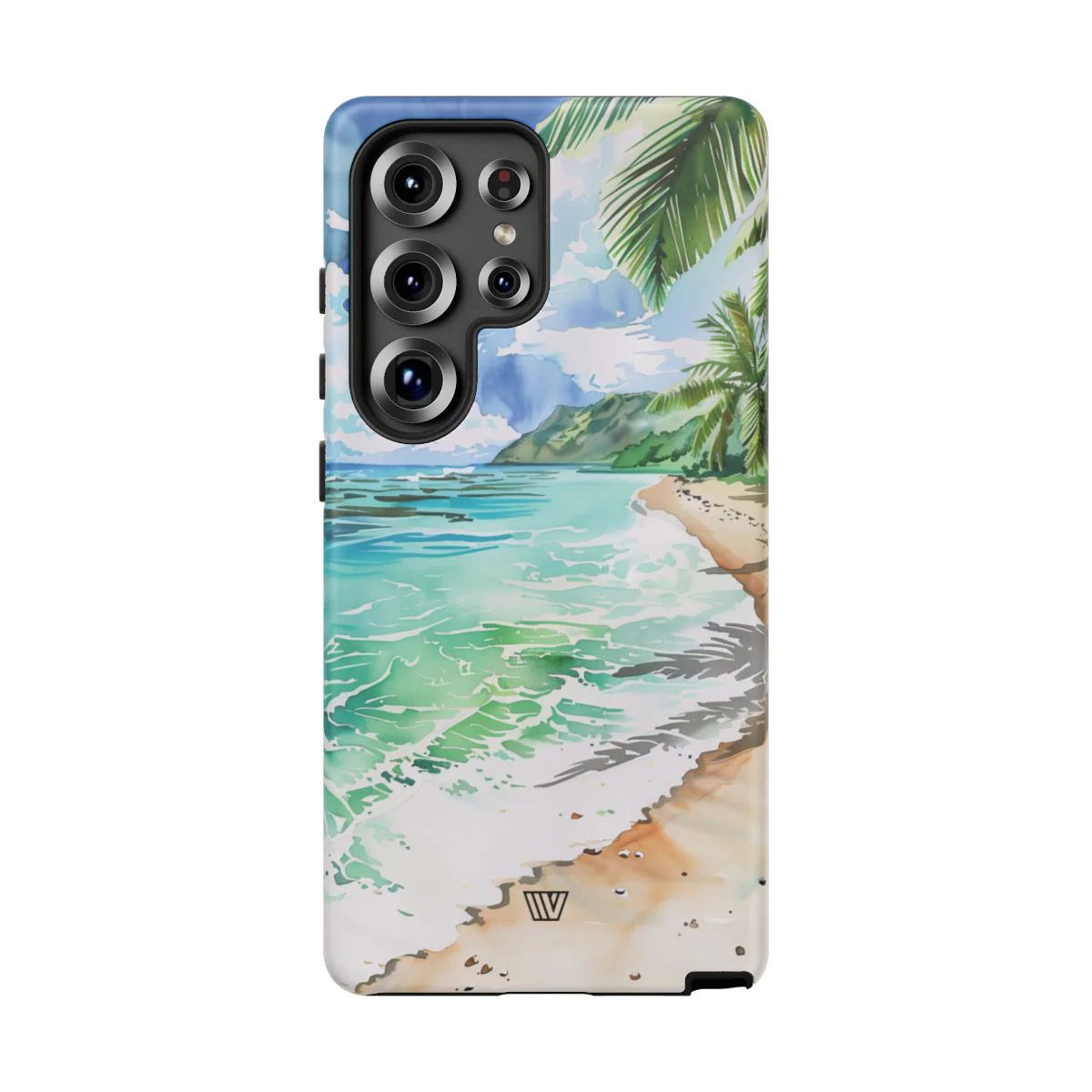WATERCOLOR BEACH | Tough Phone Case - Image 98