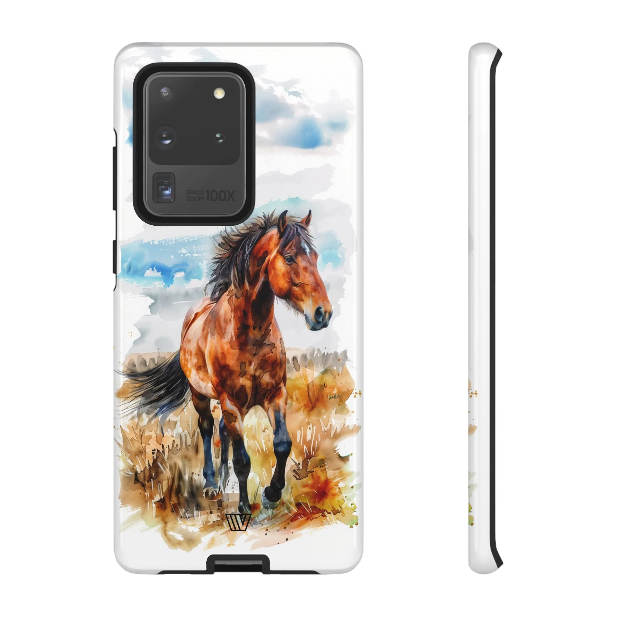 WATERCOLOR HORSE | Tough Phone Case - Image 4