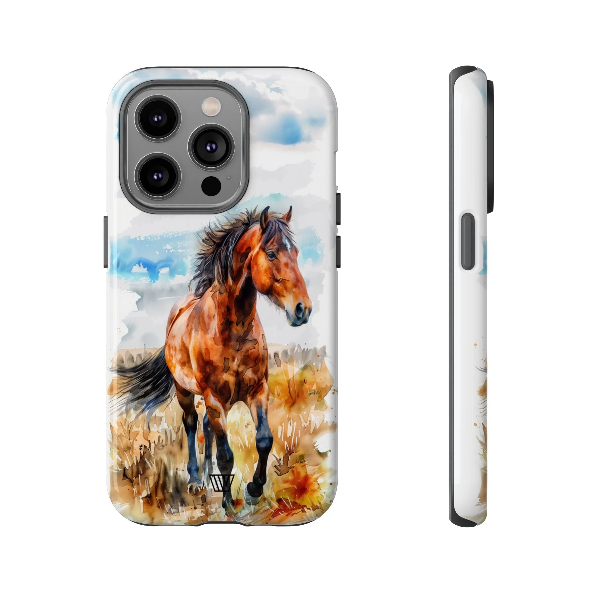 WATERCOLOR HORSE | Tough Phone Case - Image 42