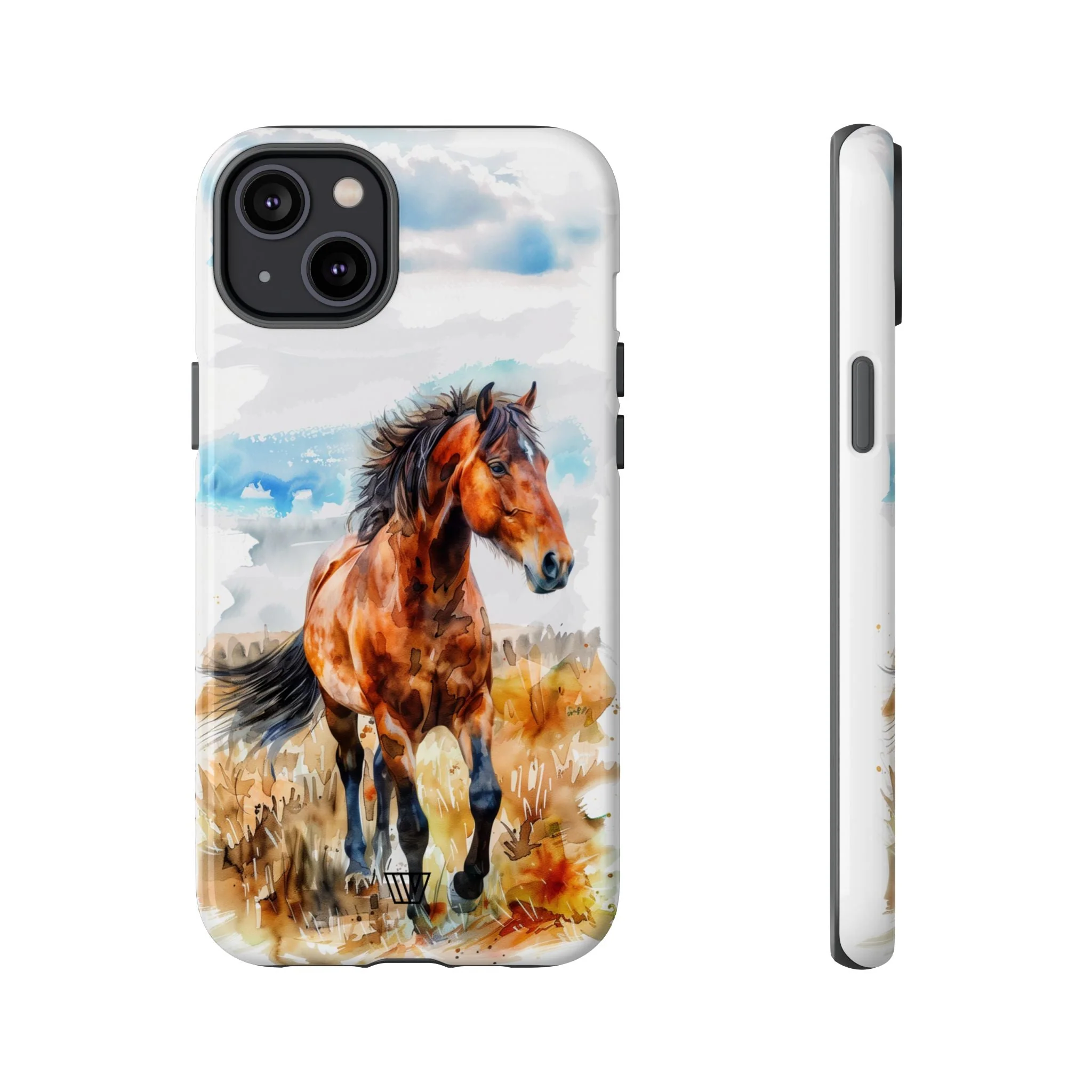 WATERCOLOR HORSE | Tough Phone Case - Image 44