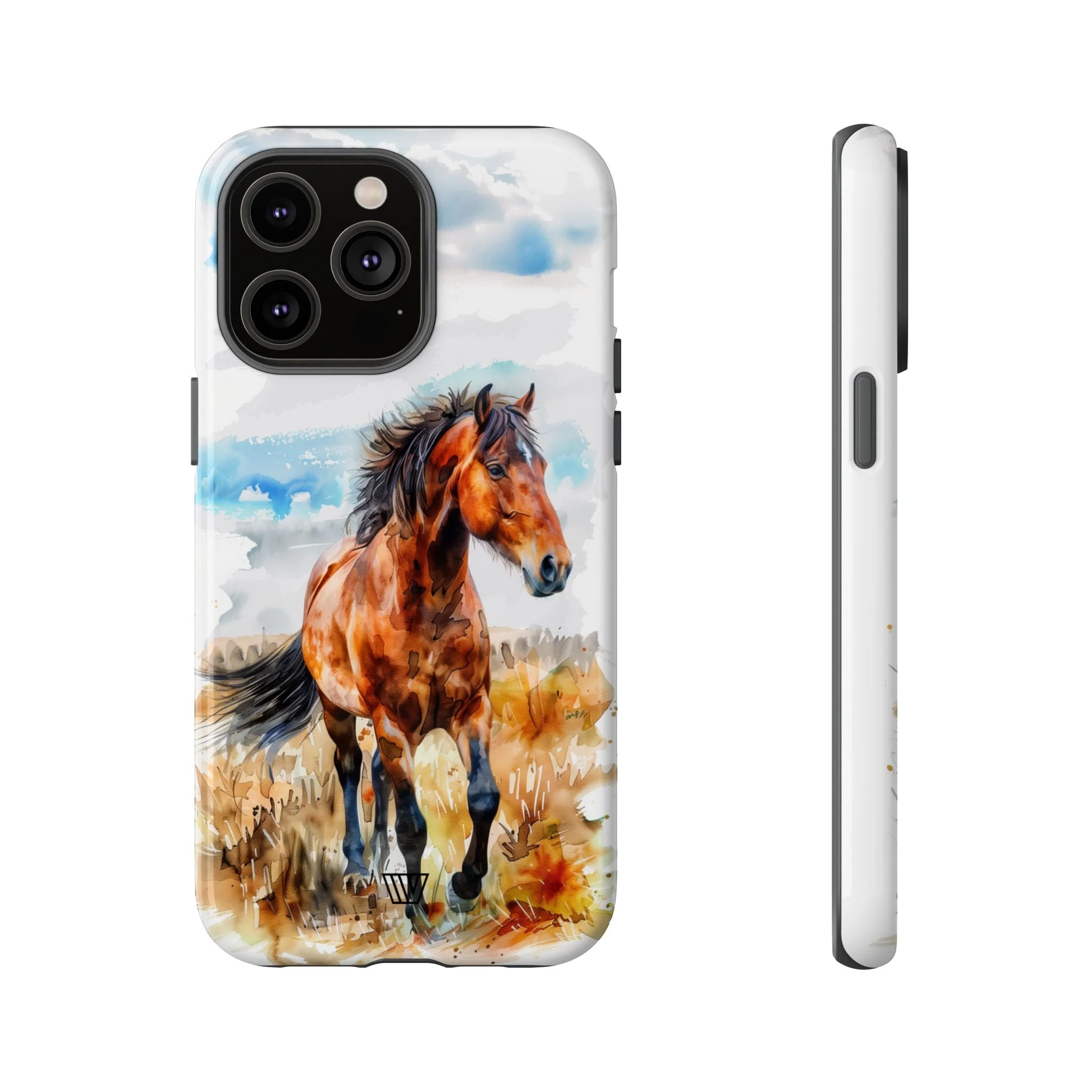 WATERCOLOR HORSE | Tough Phone Case - Image 46
