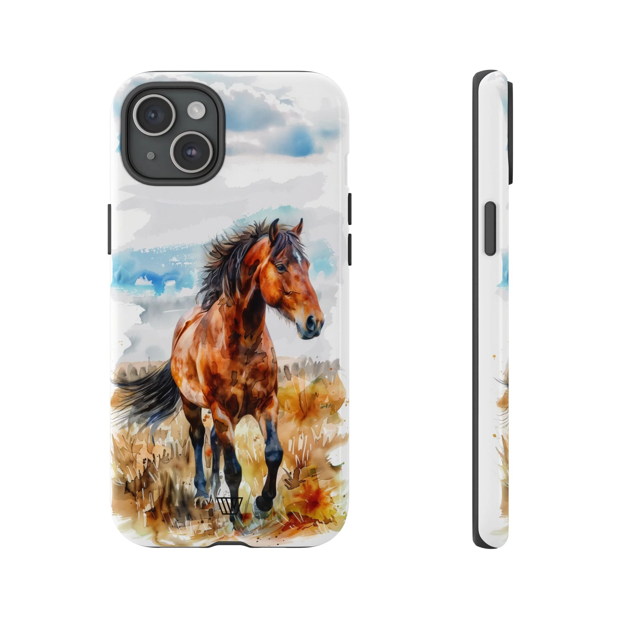 WATERCOLOR HORSE | Tough Phone Case - Image 58