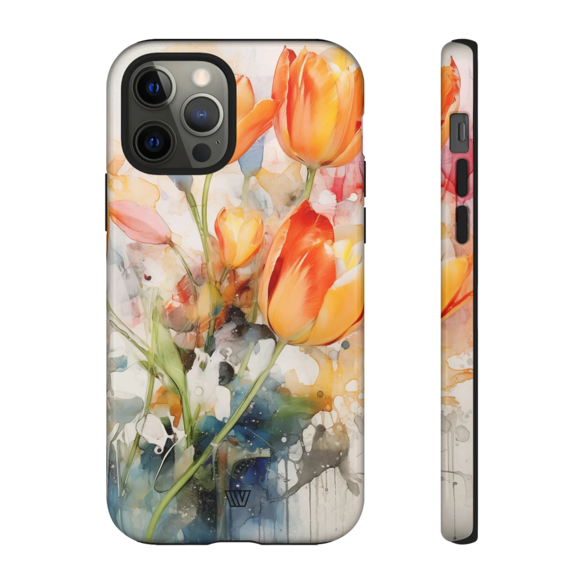 WATERCOLOR TULIPS | Tough Phone Case - Image 13
